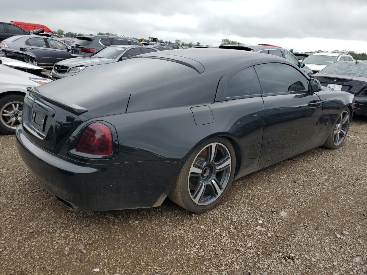 2014 Rolls-royce Wraith Черный vin: SCA665C5XEUX84725