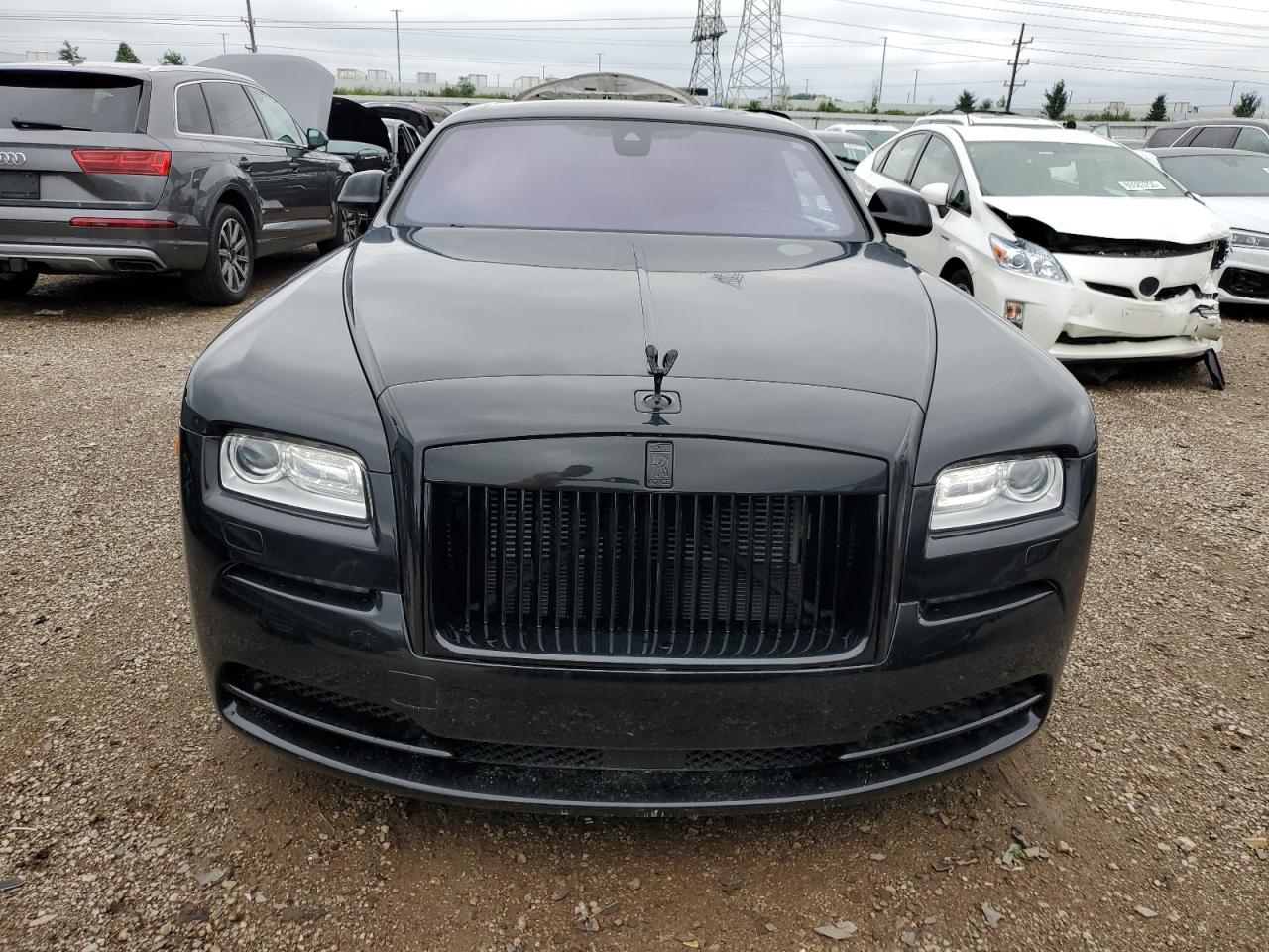 2014 Rolls-royce Wraith Черный vin: SCA665C5XEUX84725