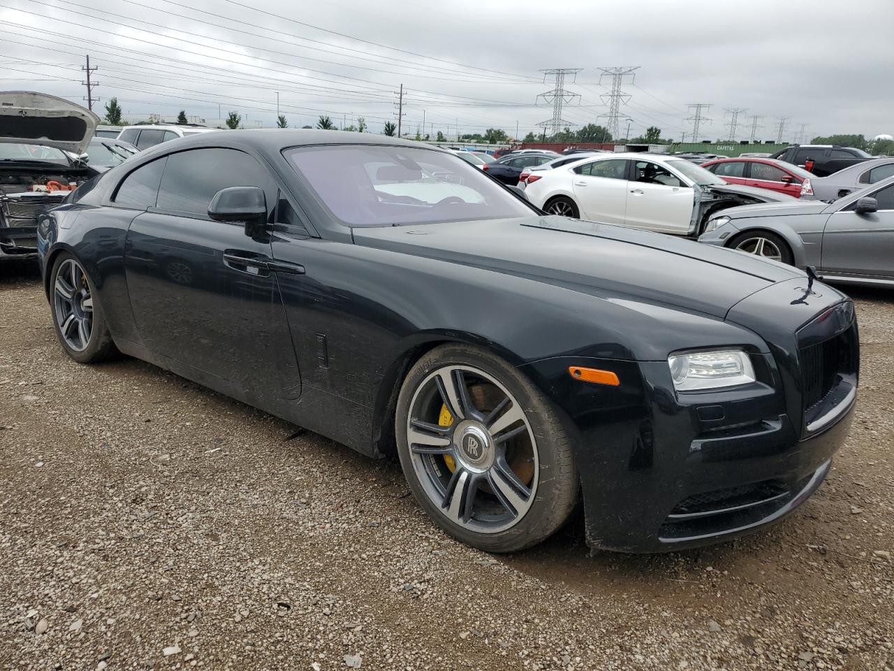 2014 Rolls-royce Wraith Черный vin: SCA665C5XEUX84725