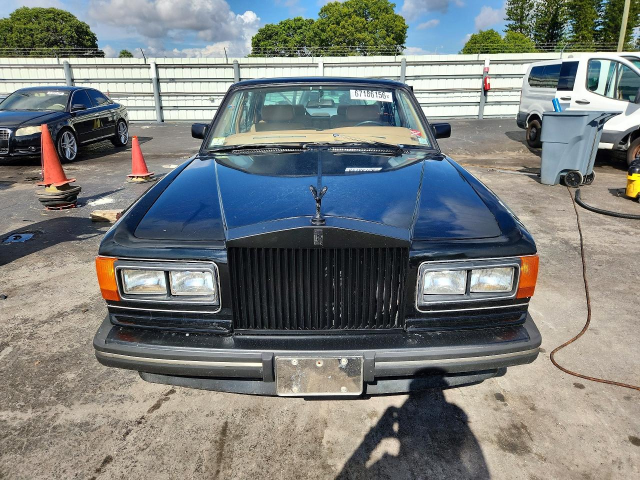 1989 Rolls-royce Silver Spur Black vin: SCAZN02A0KCX26674