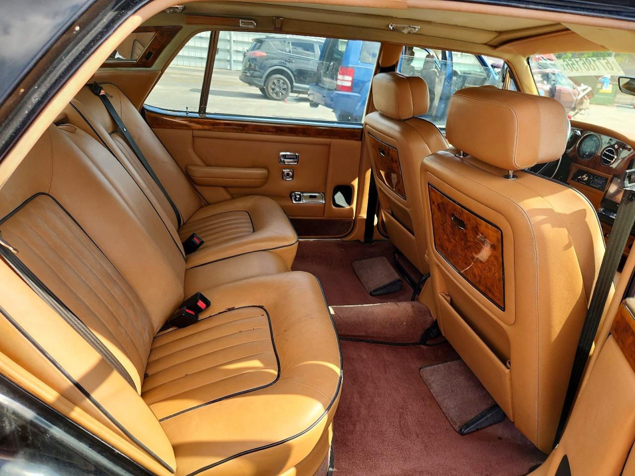 1989 Rolls-royce Silver Spur Black vin: SCAZN02A0KCX26674