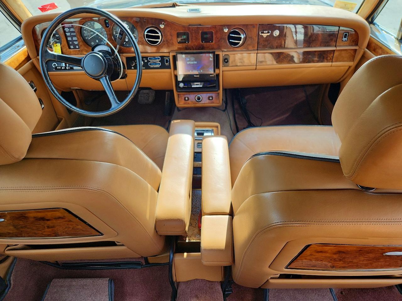 1989 Rolls-royce Silver Spur Black vin: SCAZN02A0KCX26674