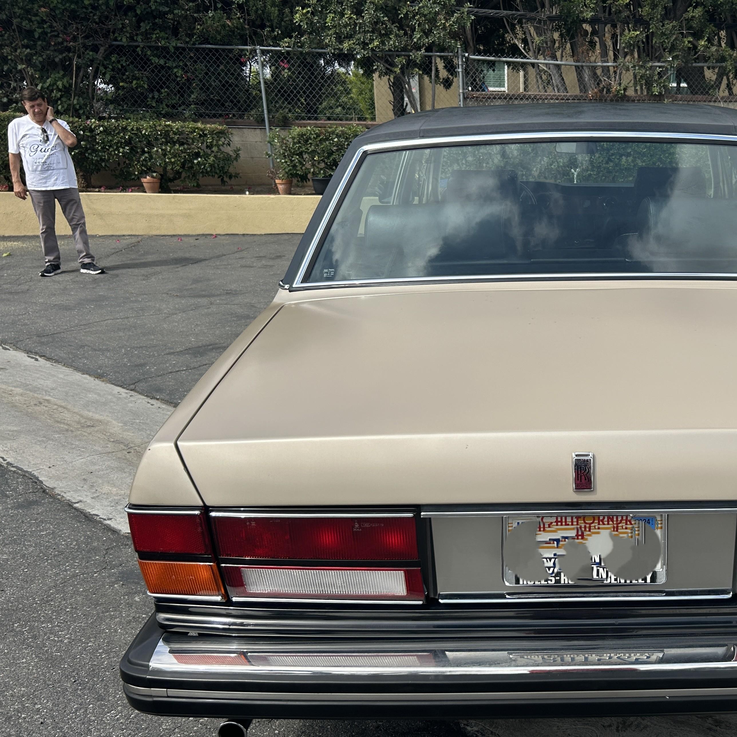 1985 Rolls-royce Silver Spur   Gold vin: SCAZN42A1FCX12165