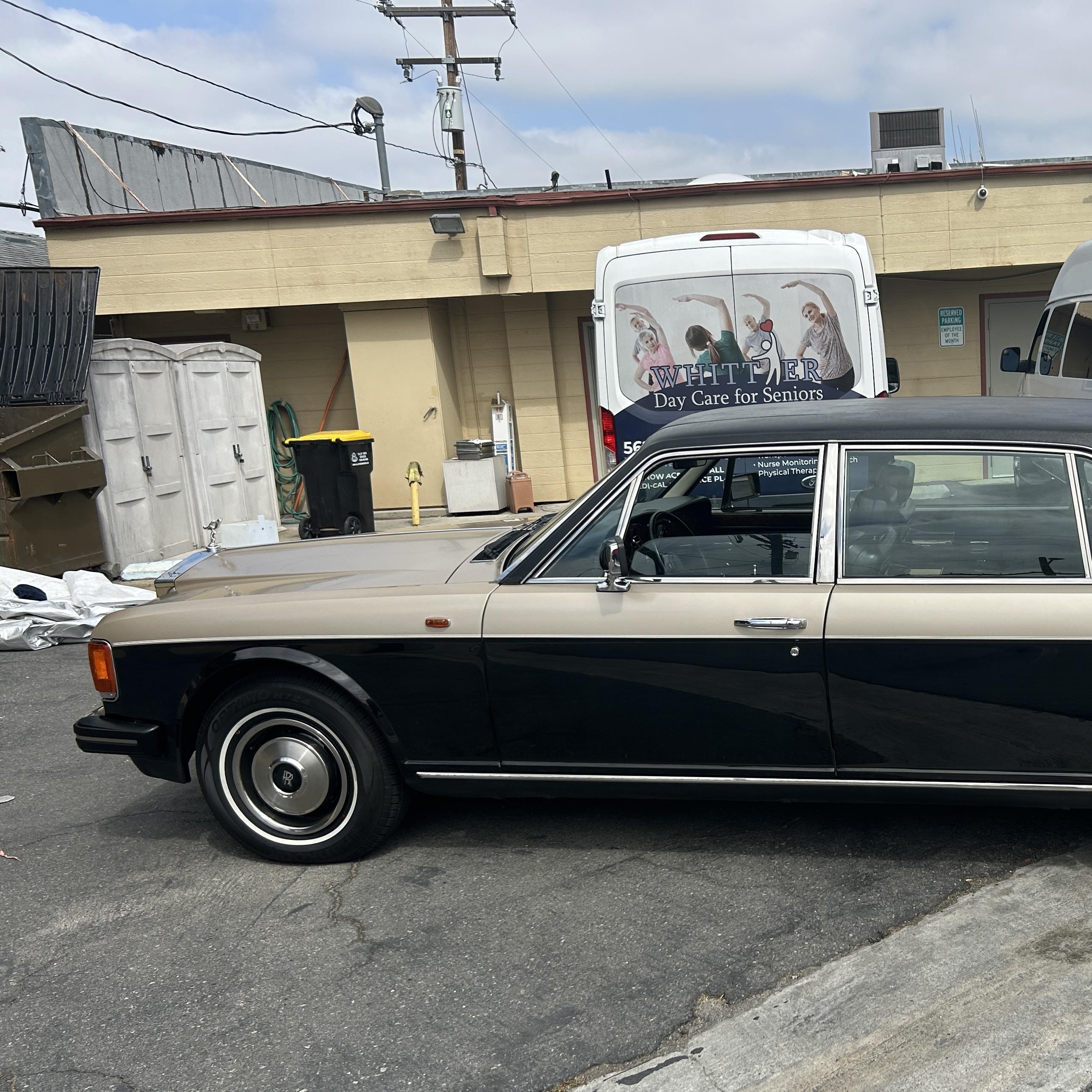 1985 Rolls-royce Silver Spur   Gold vin: SCAZN42A1FCX12165