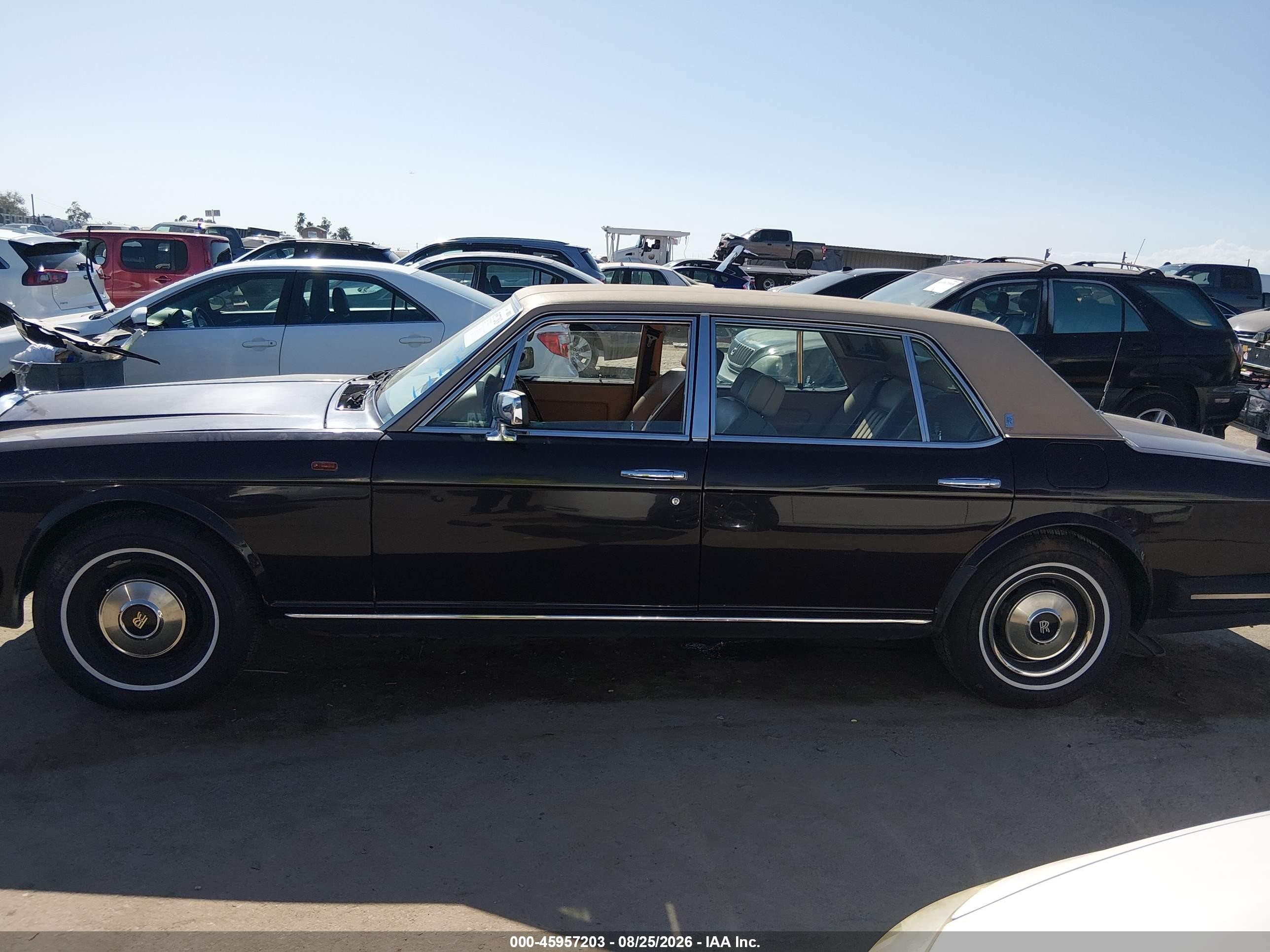 1983 Rolls-royce Silver Spur   Brown vin: SCAZN42AXDCX07446