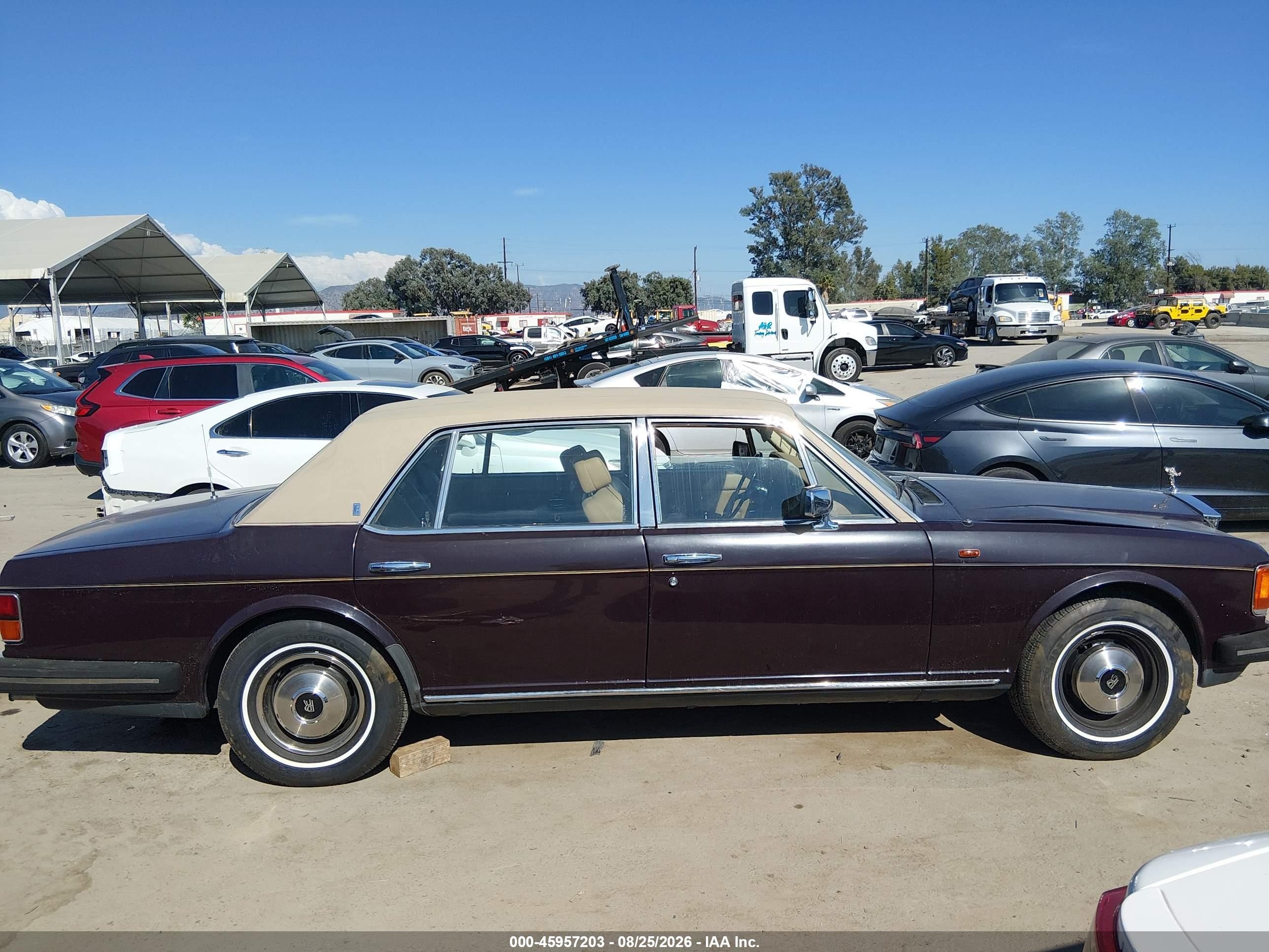1983 Rolls-royce Silver Spur   Brown vin: SCAZN42AXDCX07446
