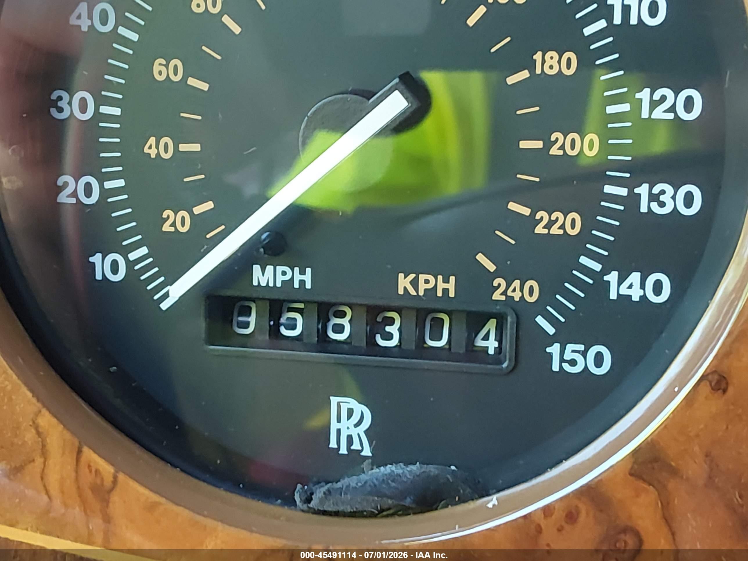 1993 Rolls-royce Silver Spirit   Белый vin: SCAZS02D1PCX46510