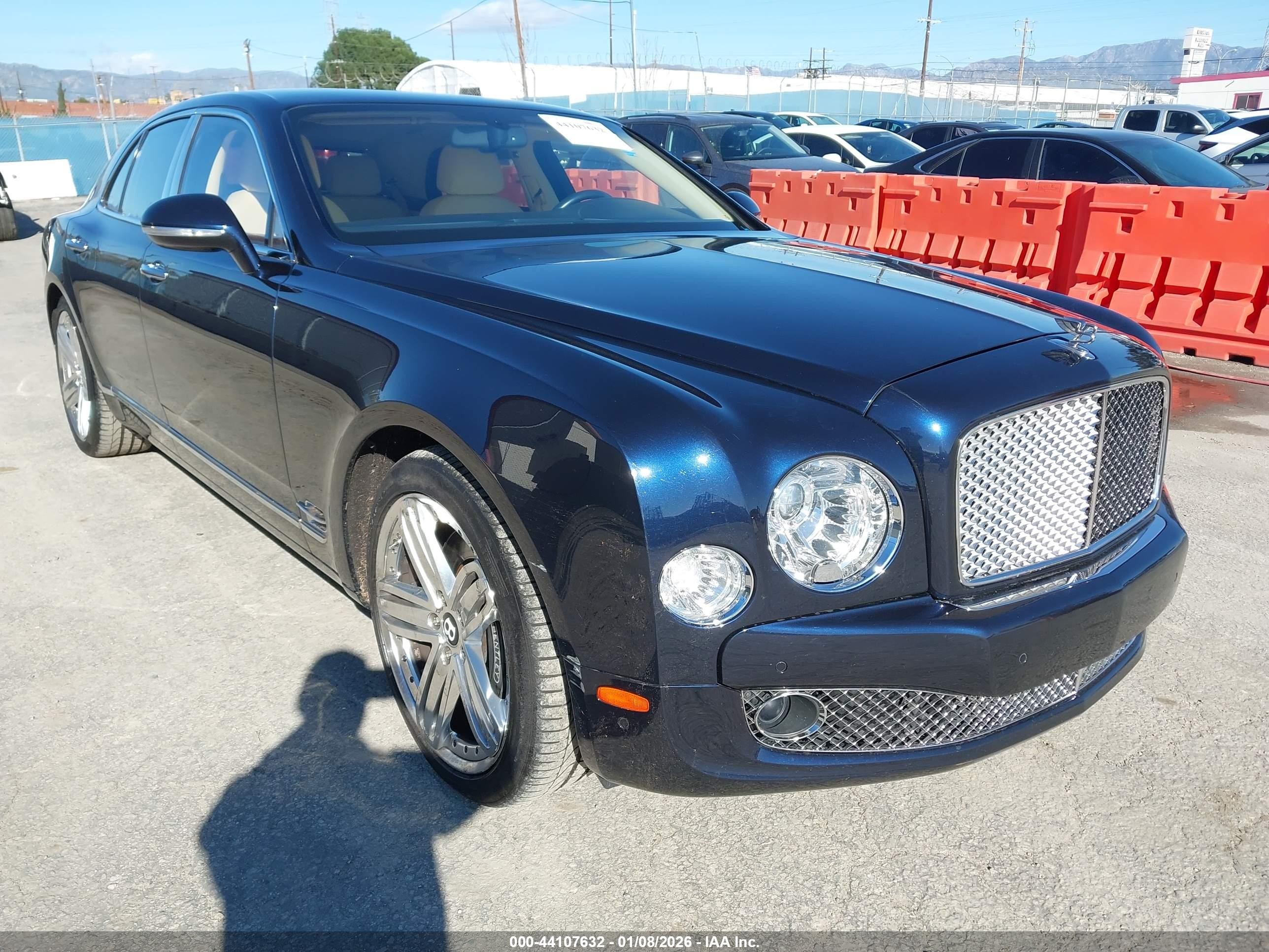 2011 Bentley Mulsanne   Black vin: SCBBB7ZH0BC015266