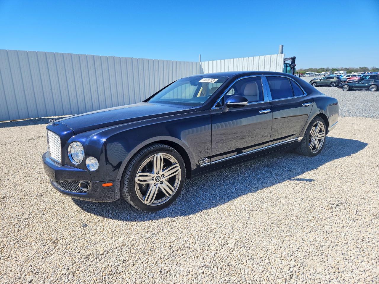 2011 Bentley Mulsanne Blue vin: SCBBB7ZH0BC015266