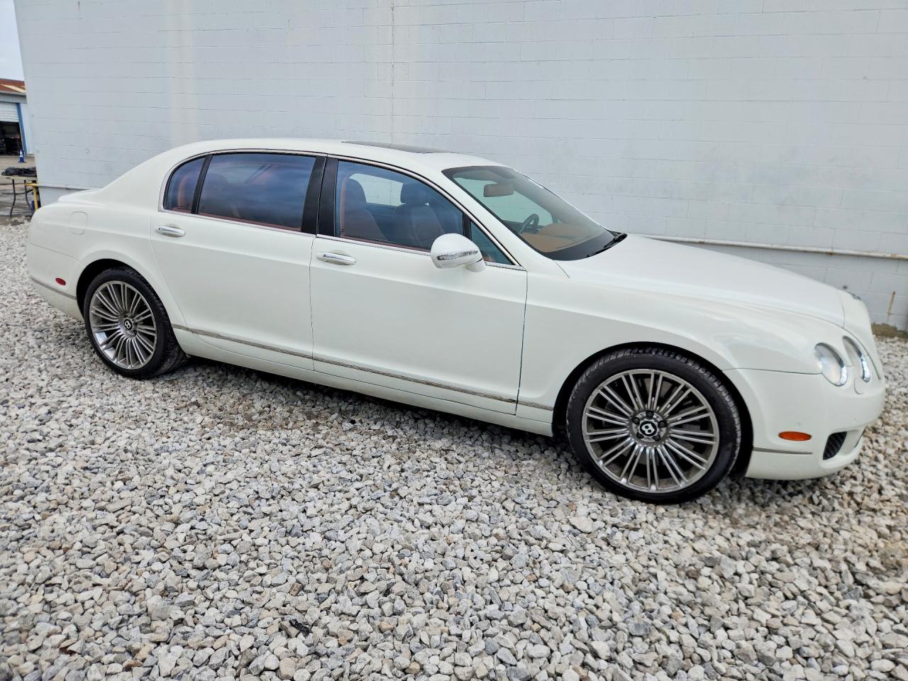 2012 Bentley Continental Flying Spur Speed White vin: SCBBP9ZA1CC072948