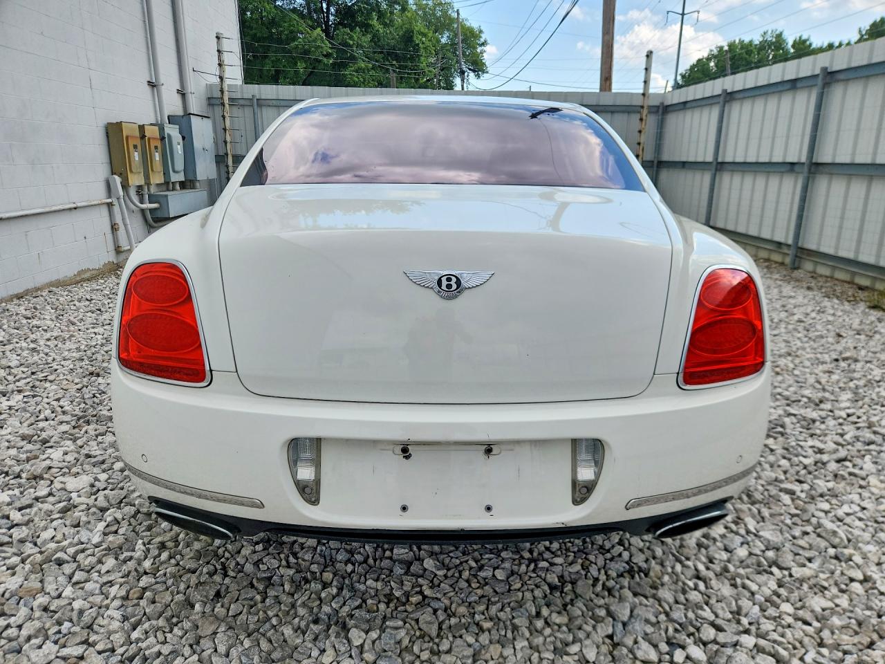 2012 Bentley Continental Flying Spur Speed White vin: SCBBP9ZA1CC072948