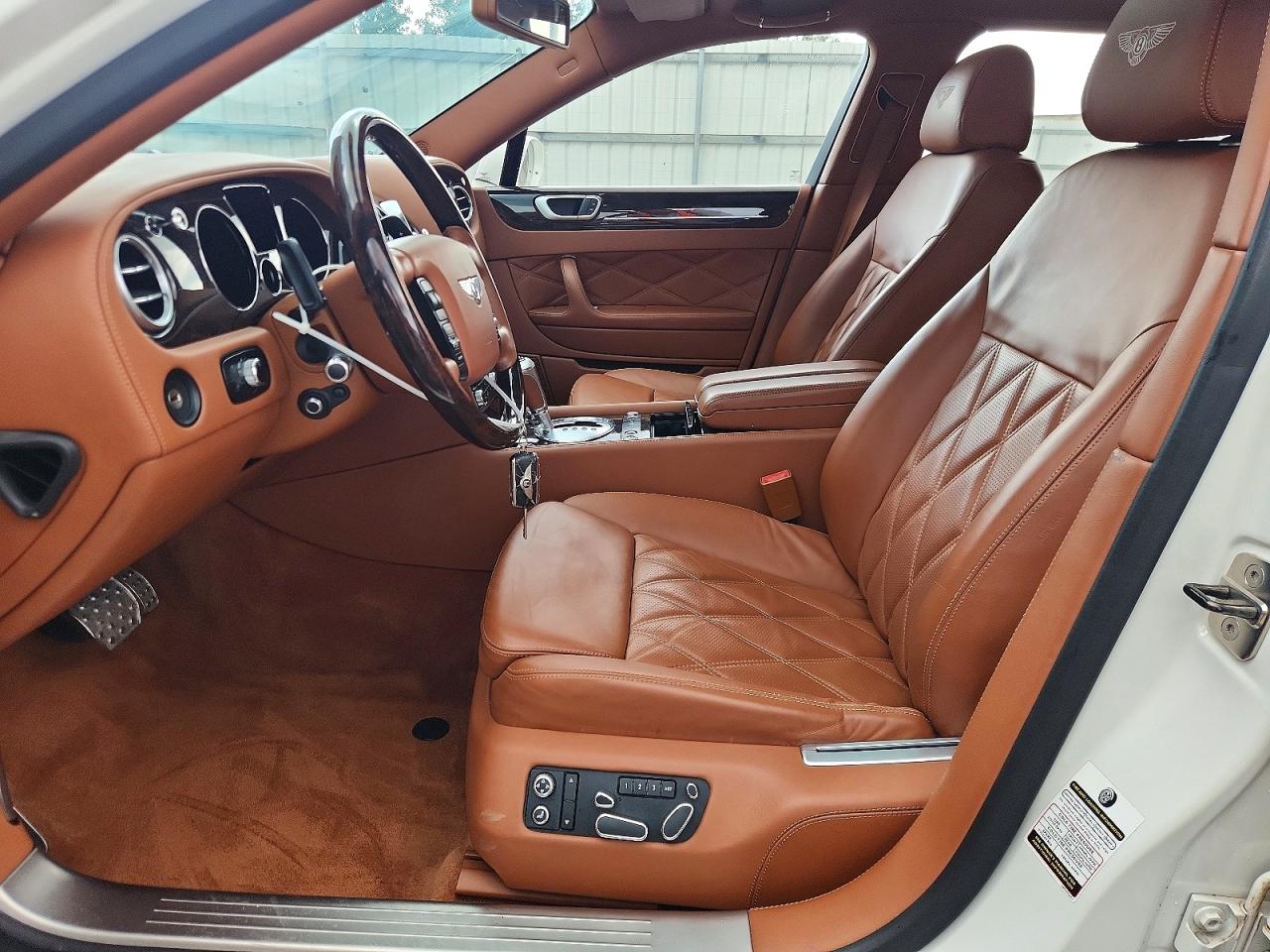2012 Bentley Continental Flying Spur Speed White vin: SCBBP9ZA1CC072948