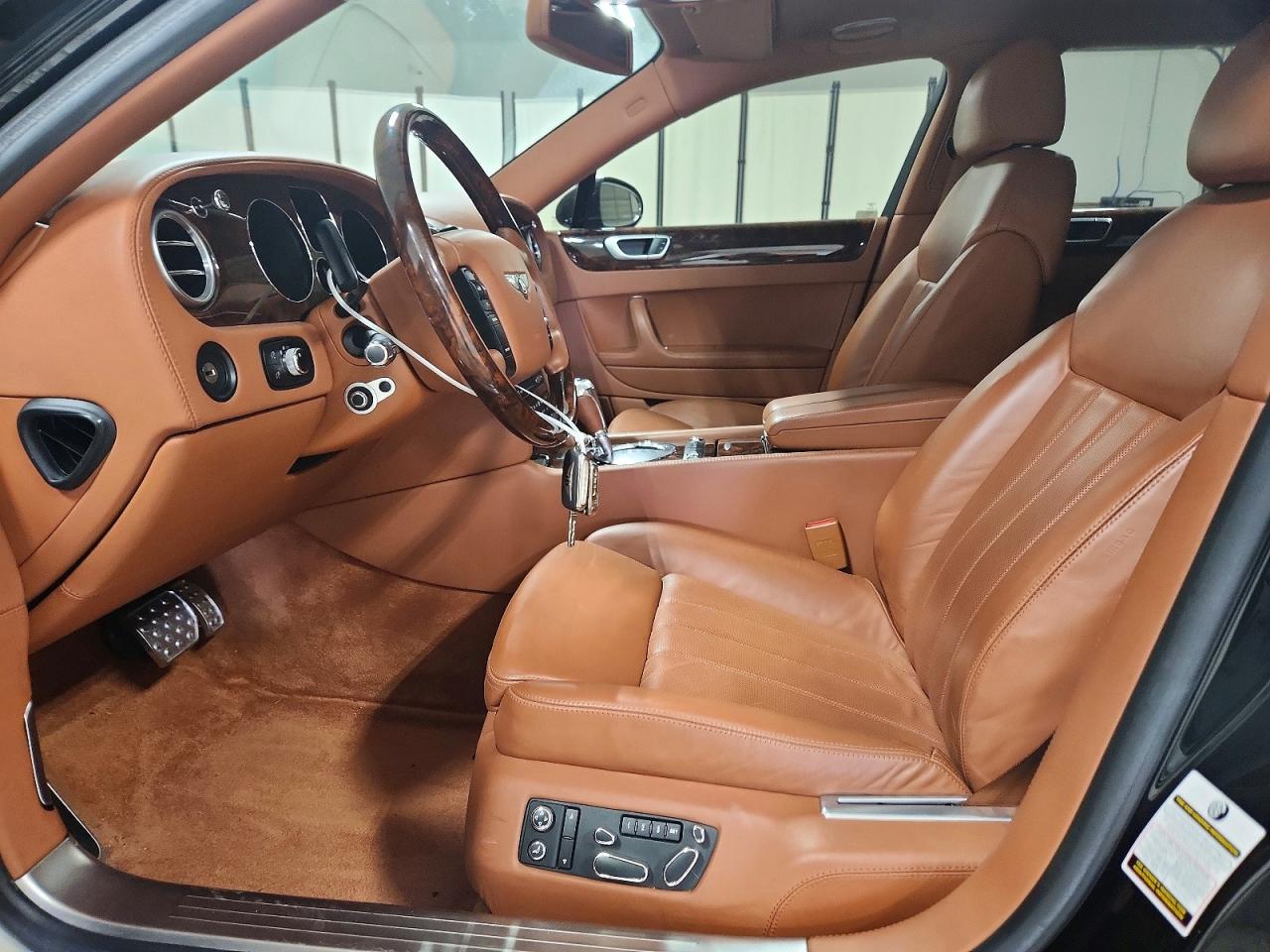 2006 Bentley Continental Flying Spur Black vin: SCBBR53W26C036570