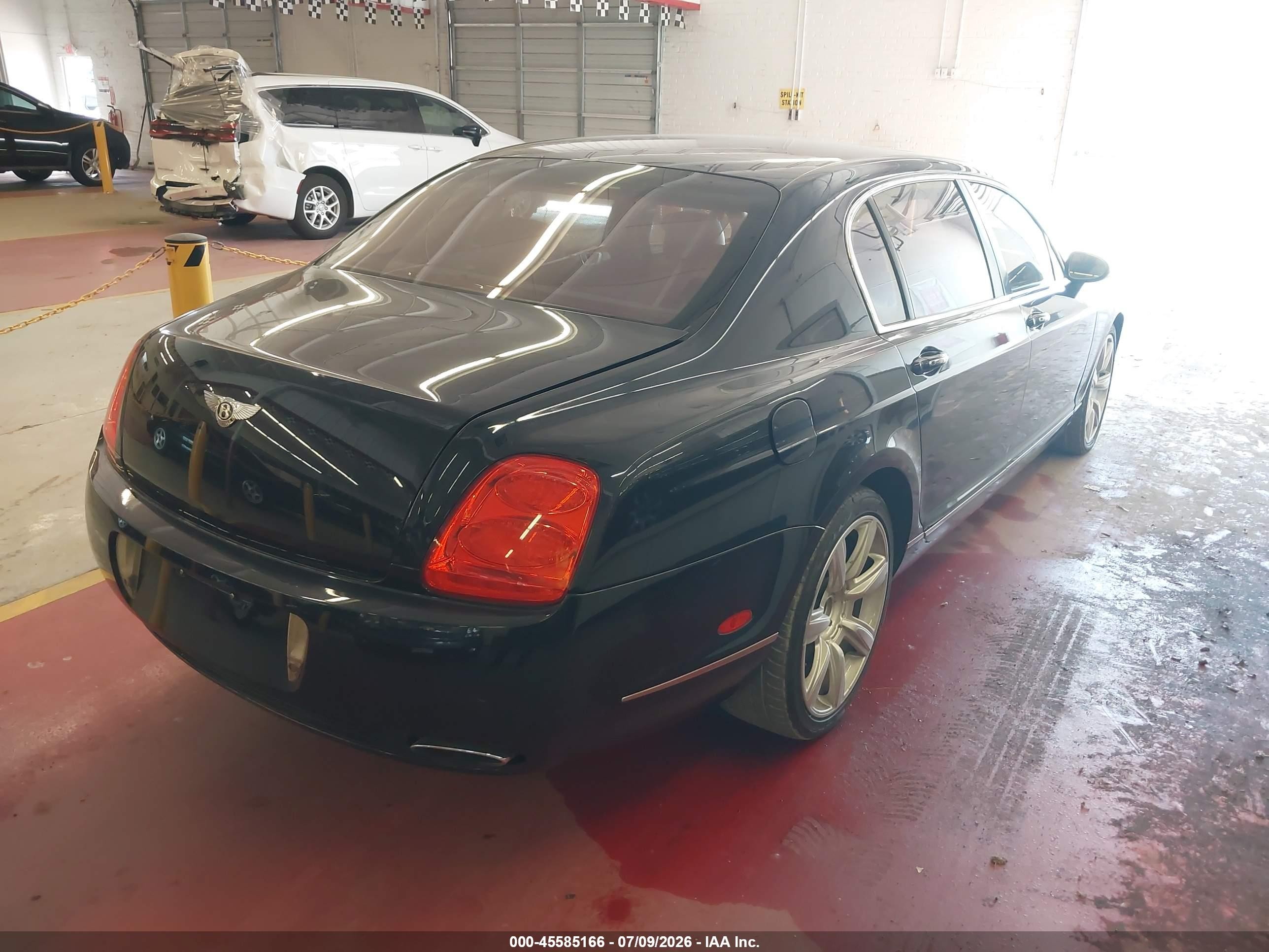 2006 Bentley Continental Flying Spur   Синий vin: SCBBR53W36C039591