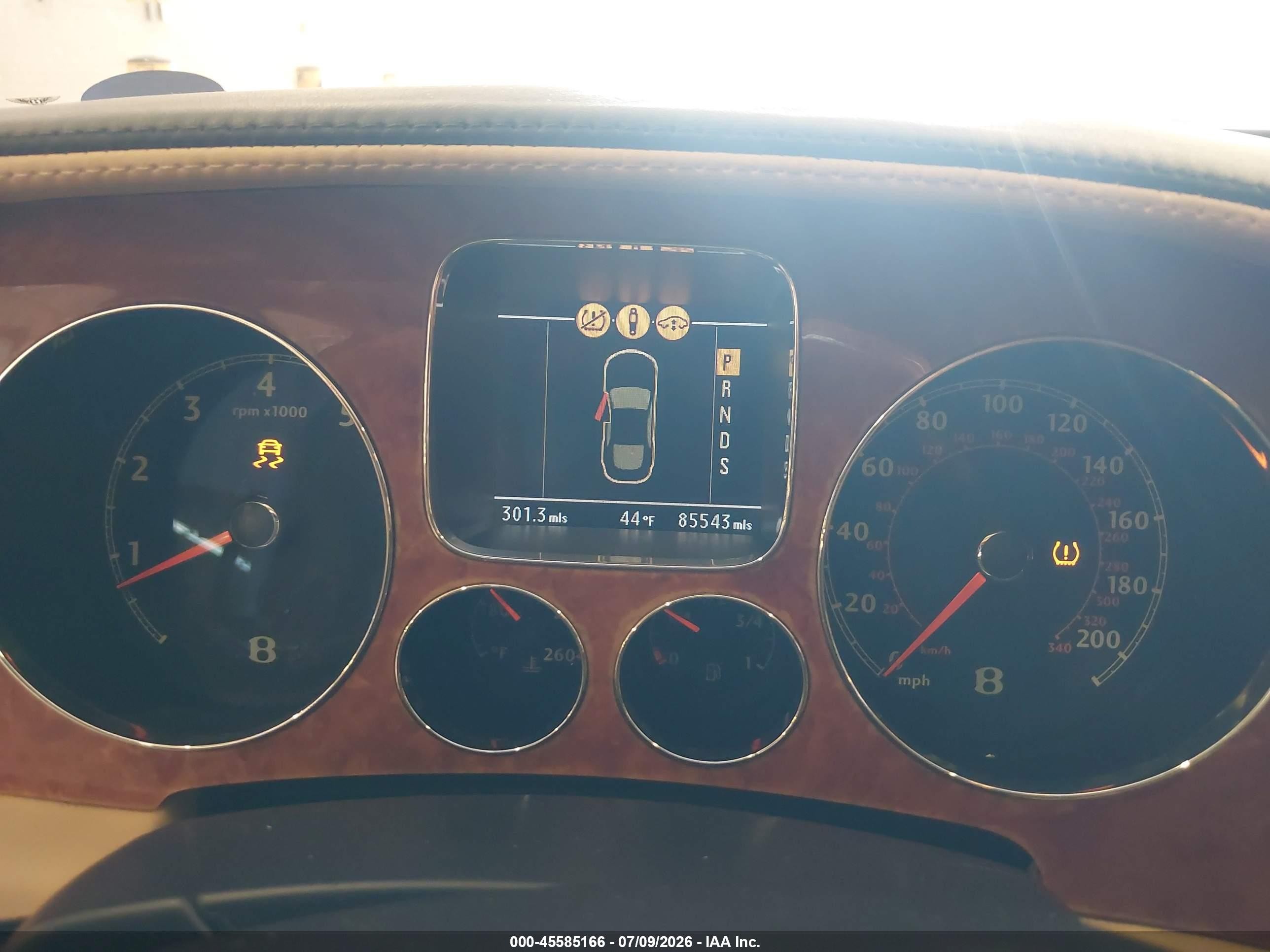 2006 Bentley Continental Flying Spur   Синий vin: SCBBR53W36C039591
