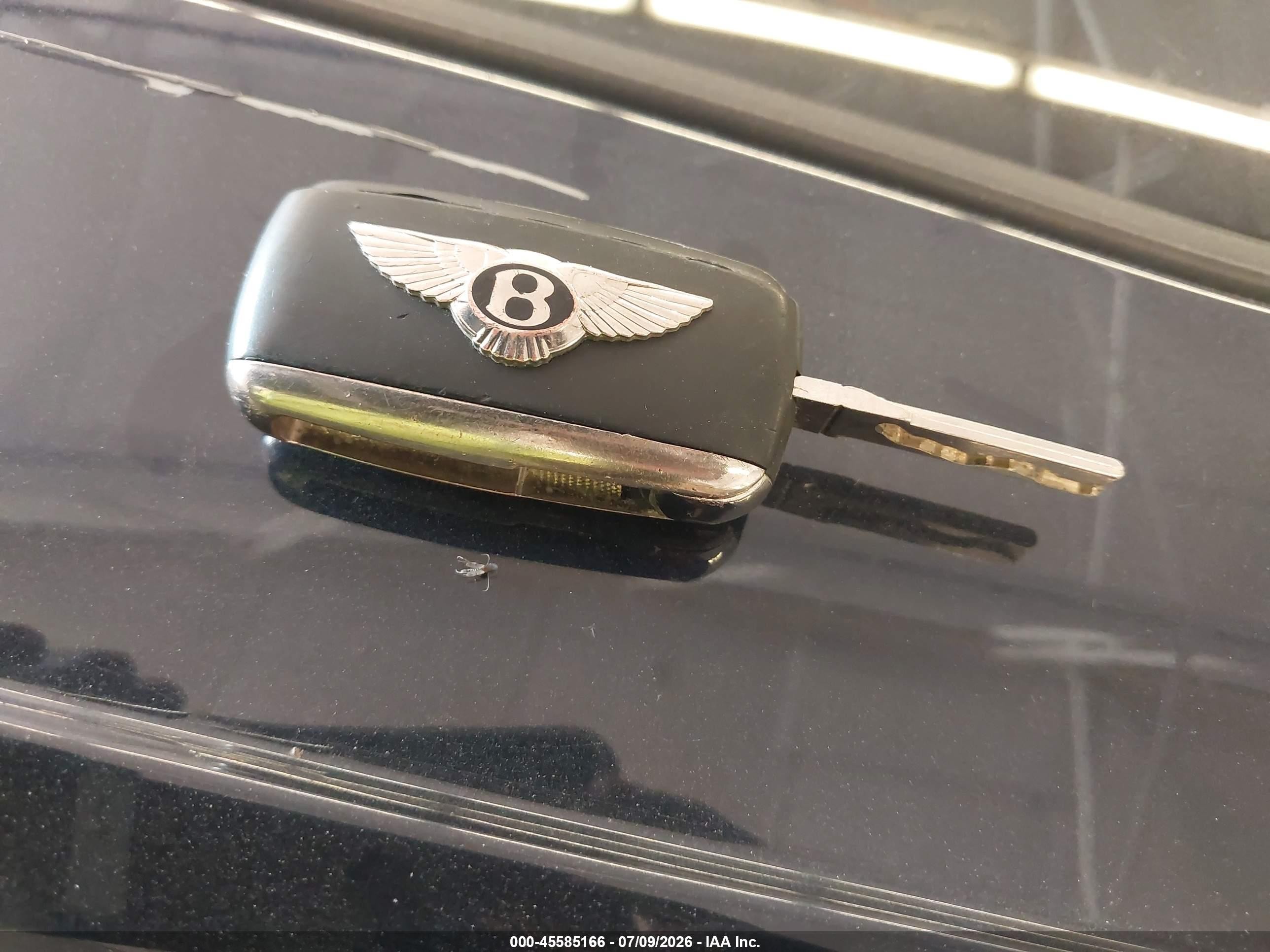 2006 Bentley Continental Flying Spur   Синий vin: SCBBR53W36C039591
