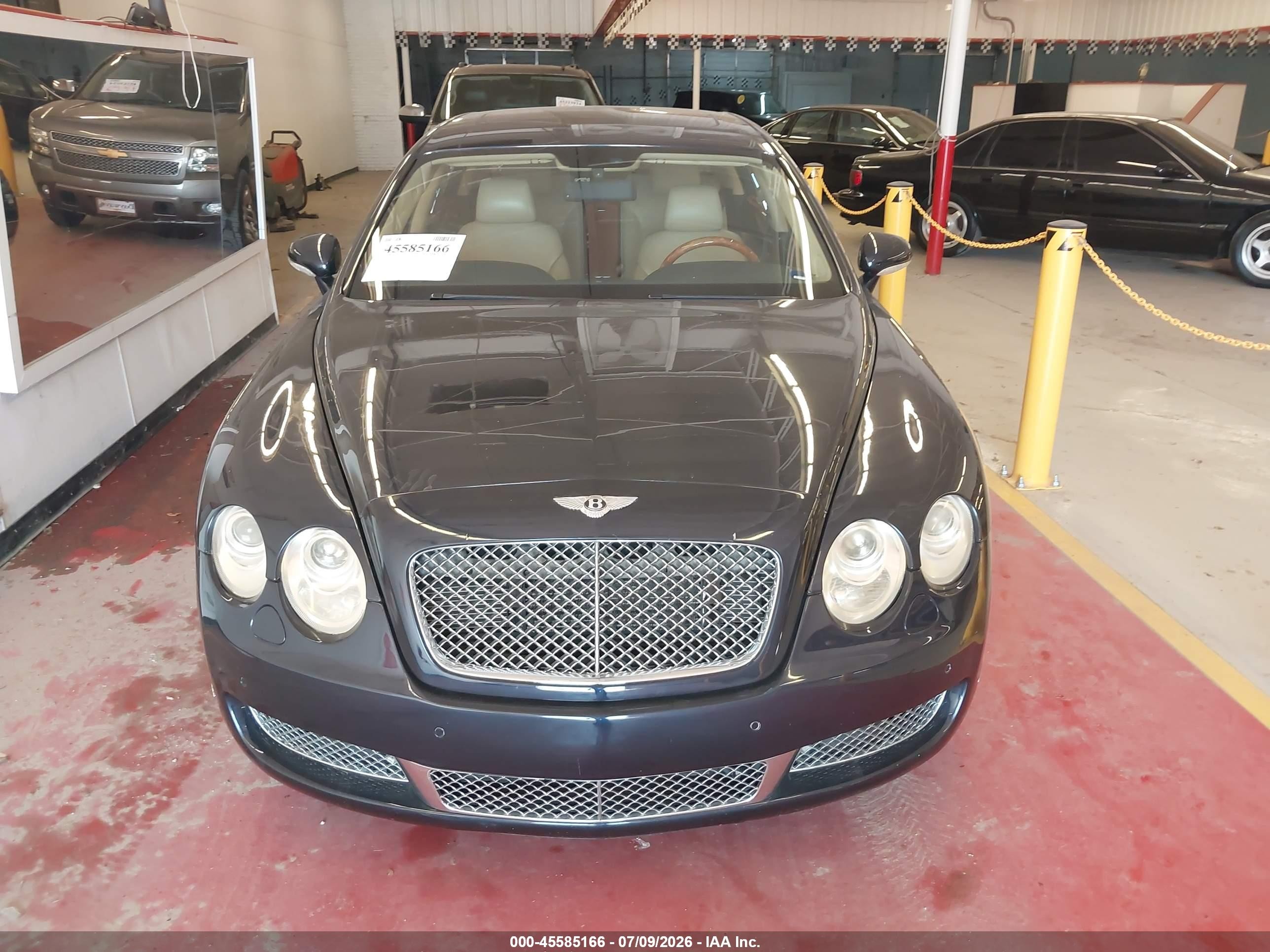 2006 Bentley Continental Flying Spur   Синий vin: SCBBR53W36C039591