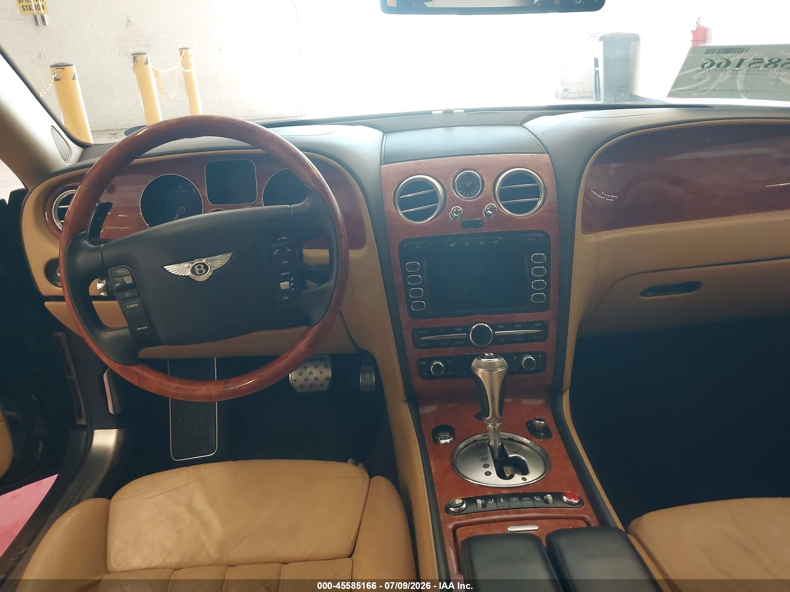 2006 Bentley Continental Flying Spur   Синий vin: SCBBR53W36C039591