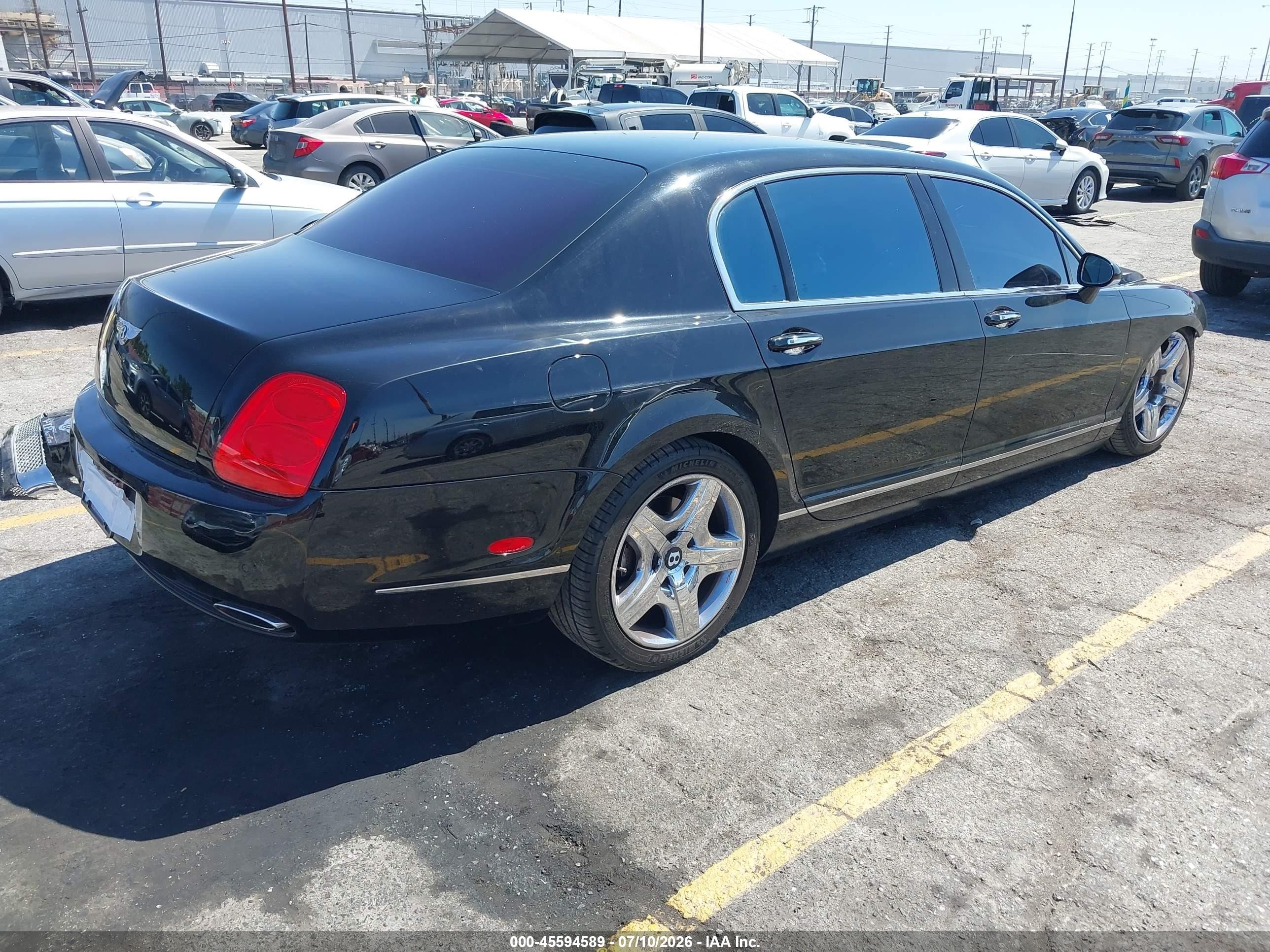 2006 Bentley Continental Flying Spur   Black vin: SCBBR53W468038162