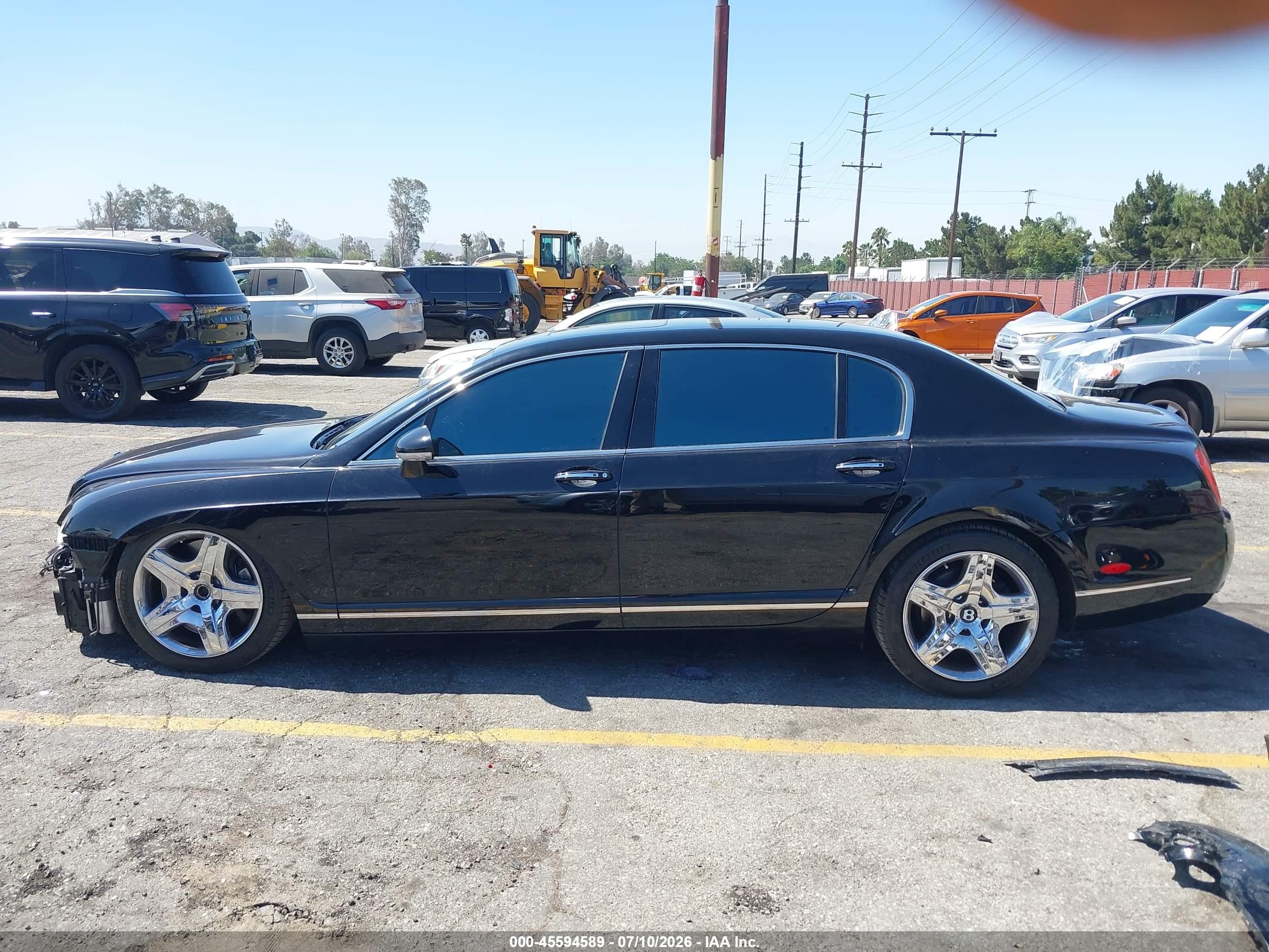 2006 Bentley Continental Flying Spur   Black vin: SCBBR53W468038162