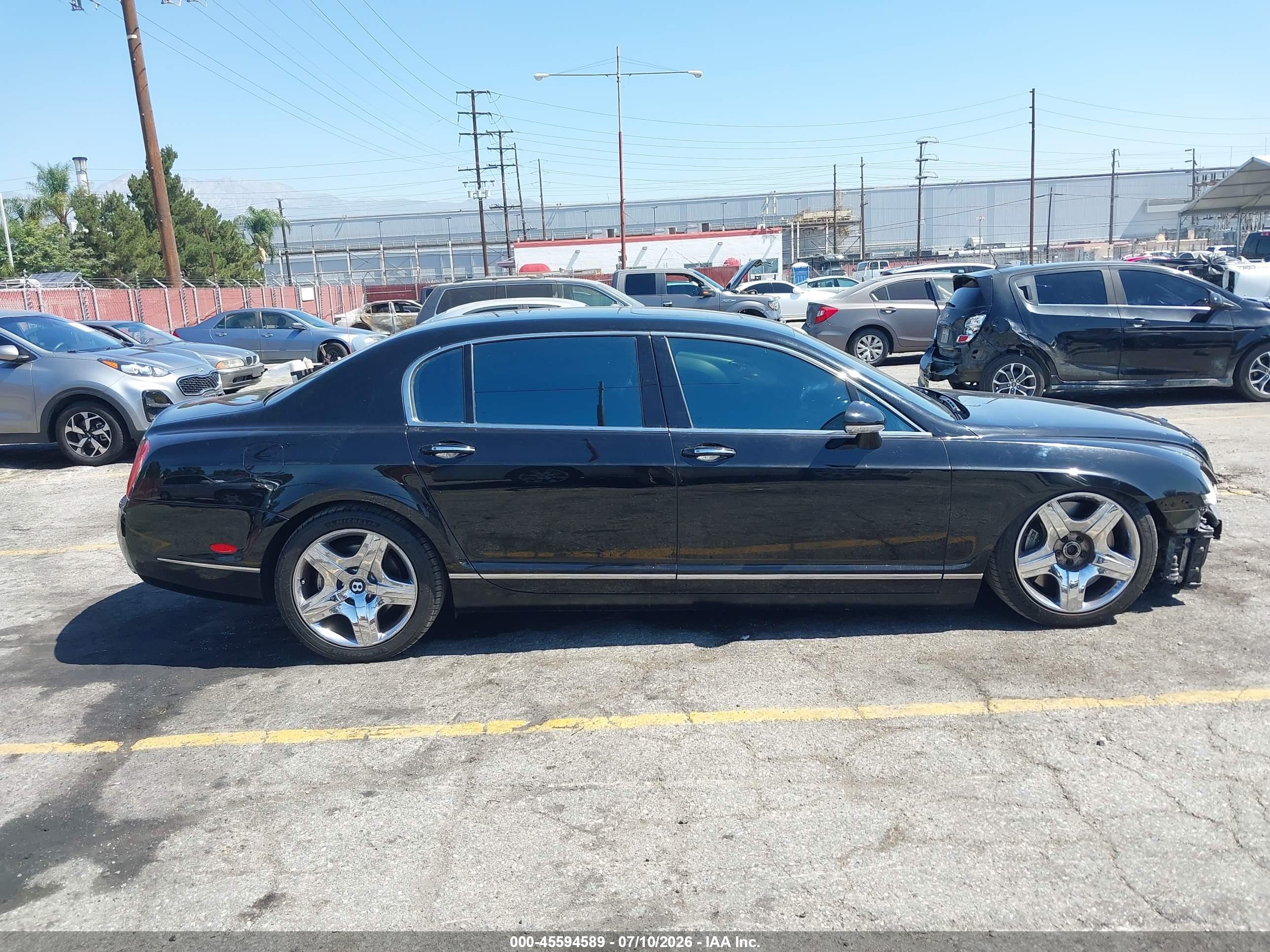 2006 Bentley Continental Flying Spur   Black vin: SCBBR53W468038162