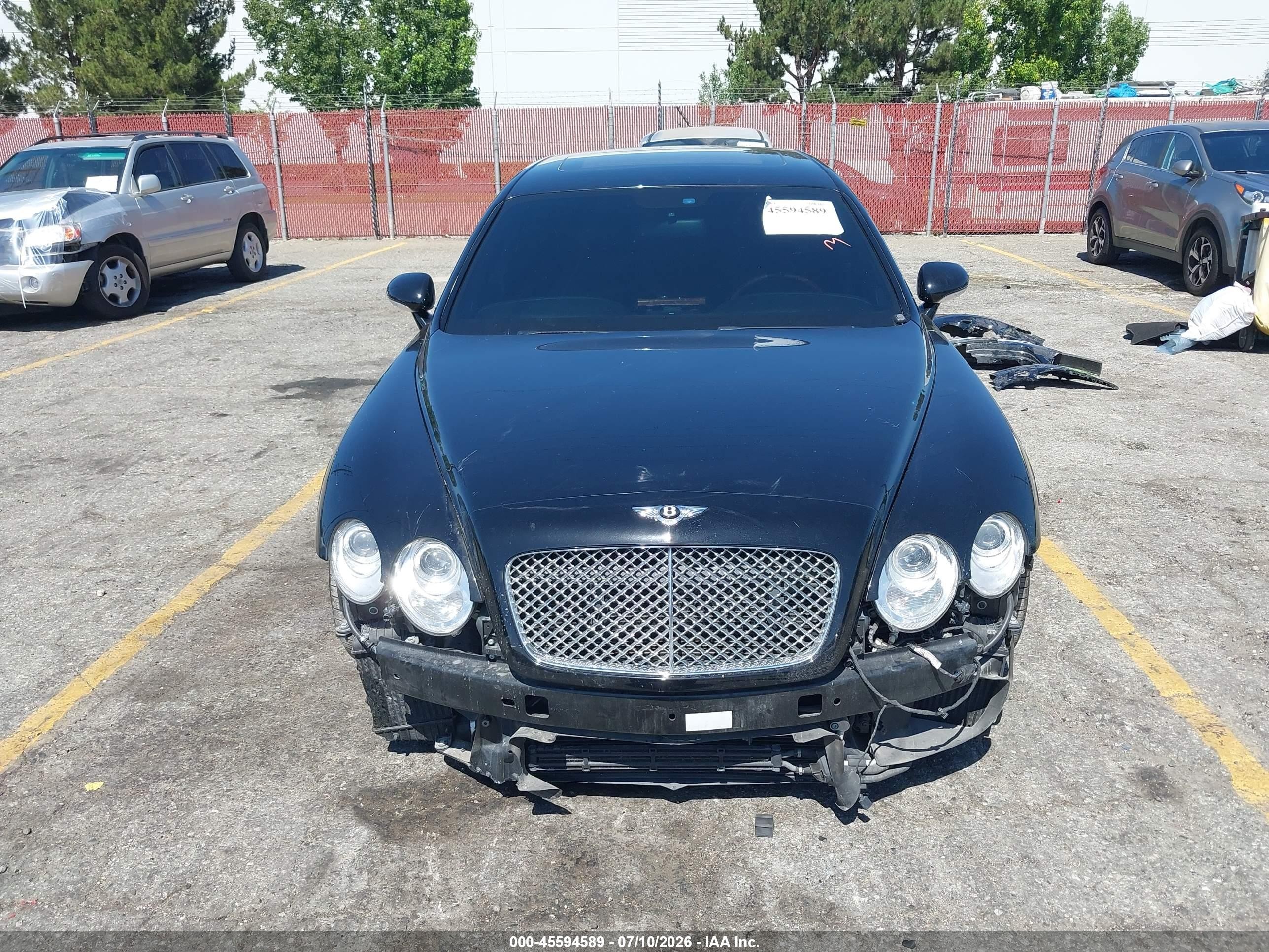 2006 Bentley Continental Flying Spur   Black vin: SCBBR53W468038162