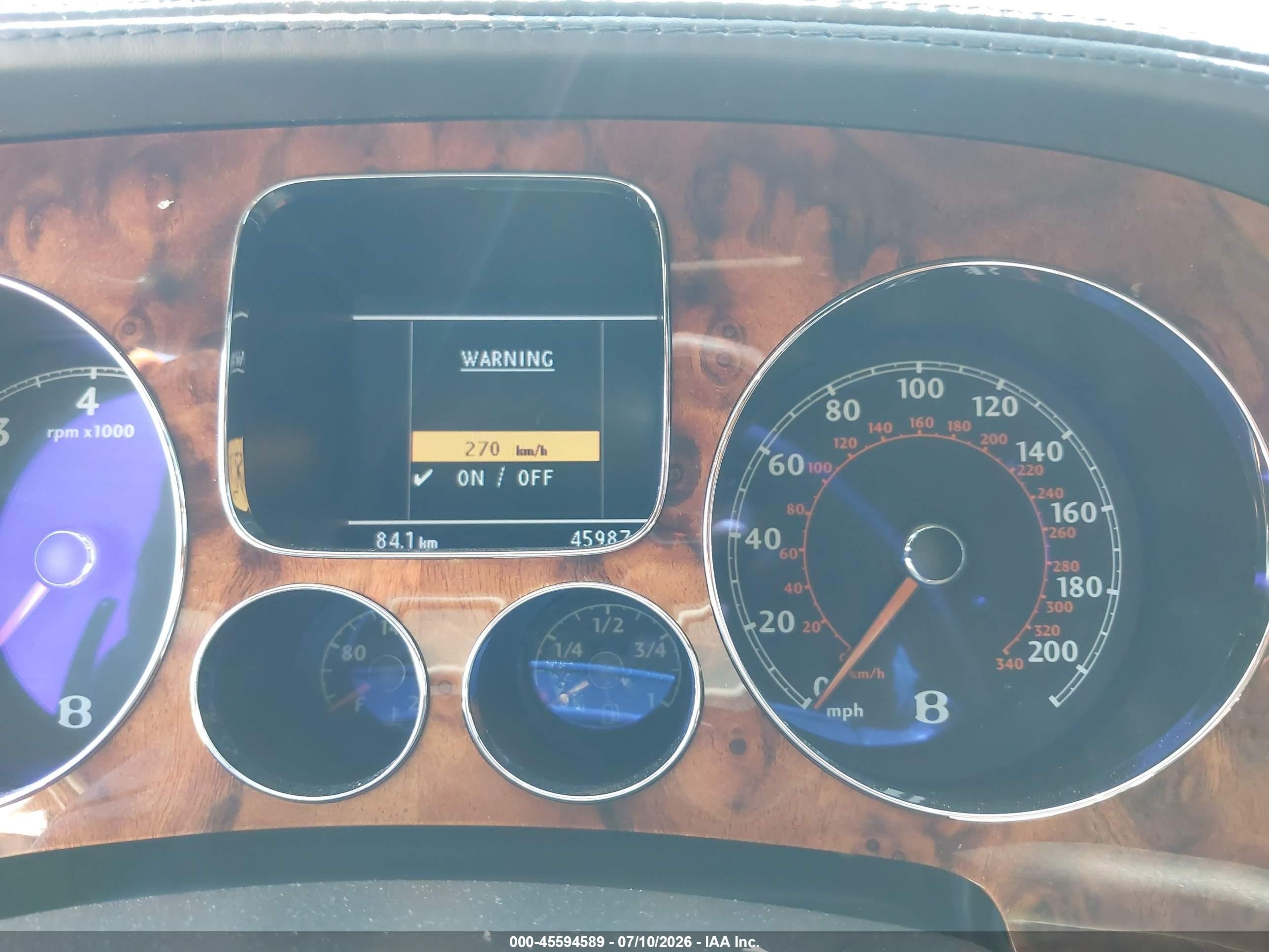 2006 Bentley Continental Flying Spur   Black vin: SCBBR53W468038162