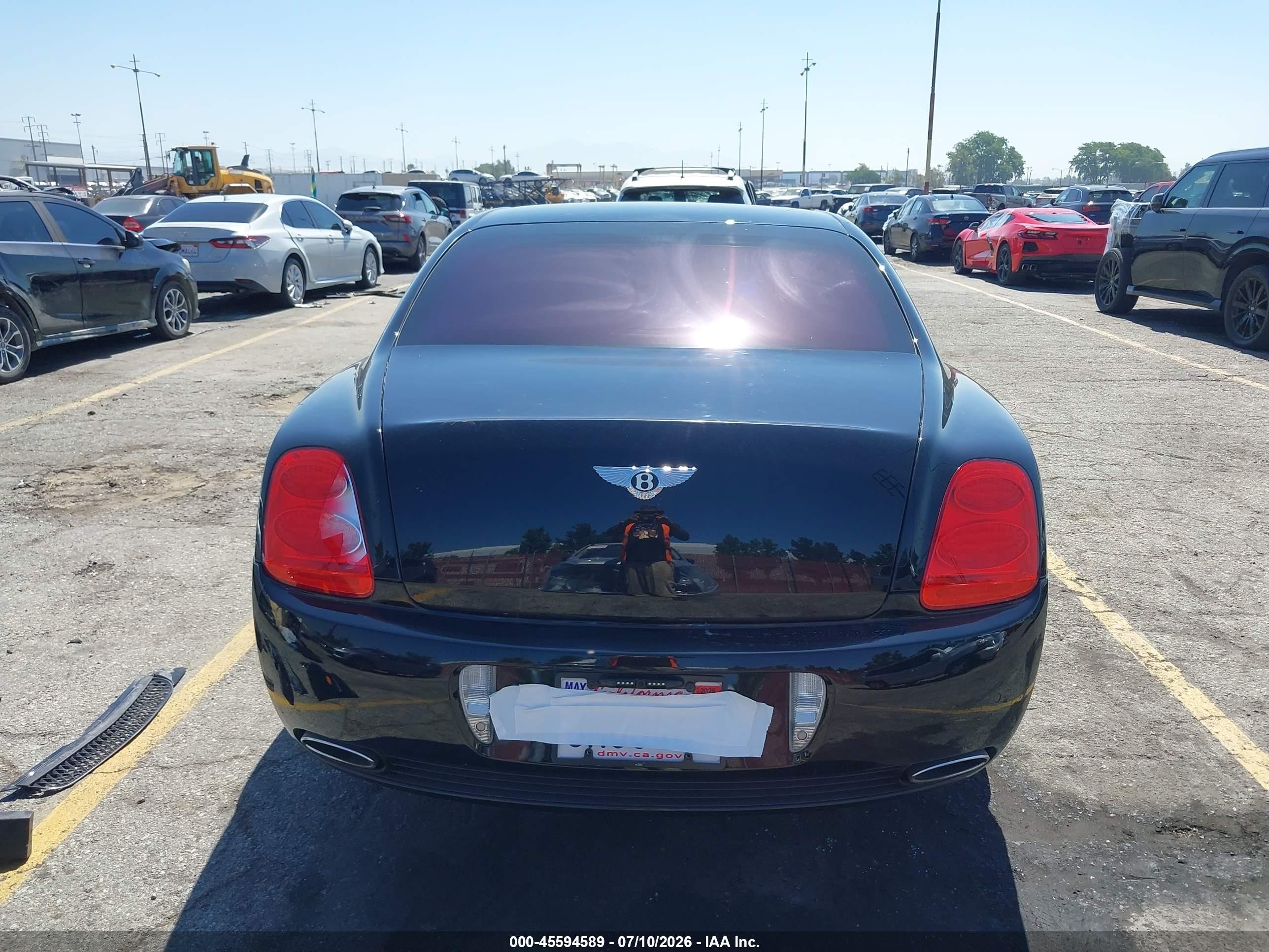 2006 Bentley Continental Flying Spur   Black vin: SCBBR53W468038162