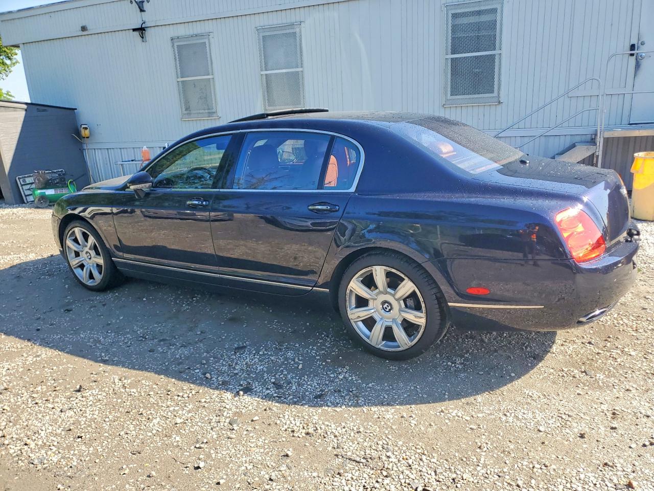 2006 Bentley Continental Flying Spur Blue vin: SCBBR53W46C032763
