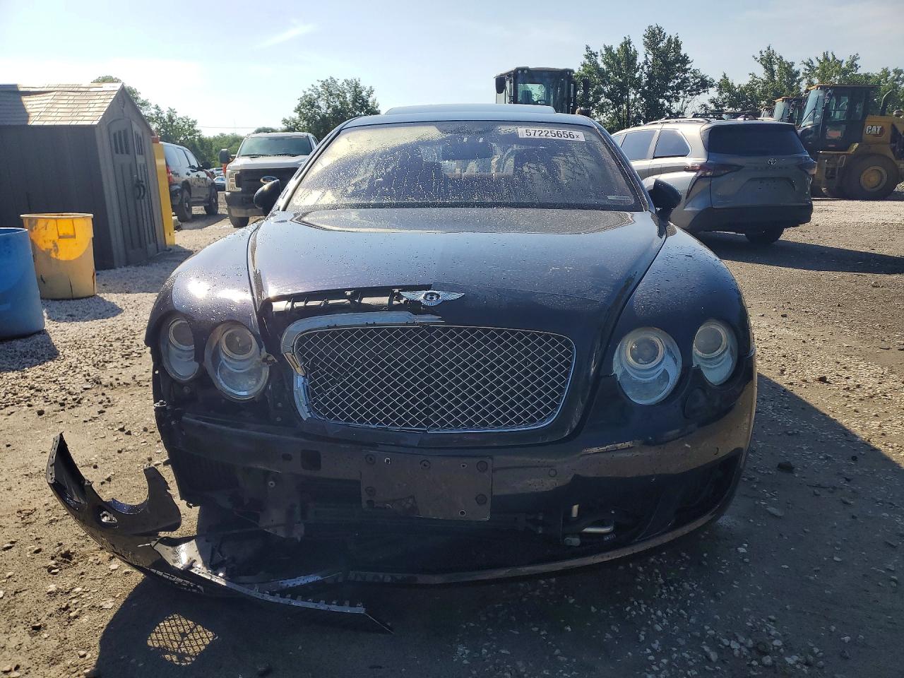 2006 Bentley Continental Flying Spur Blue vin: SCBBR53W46C032763