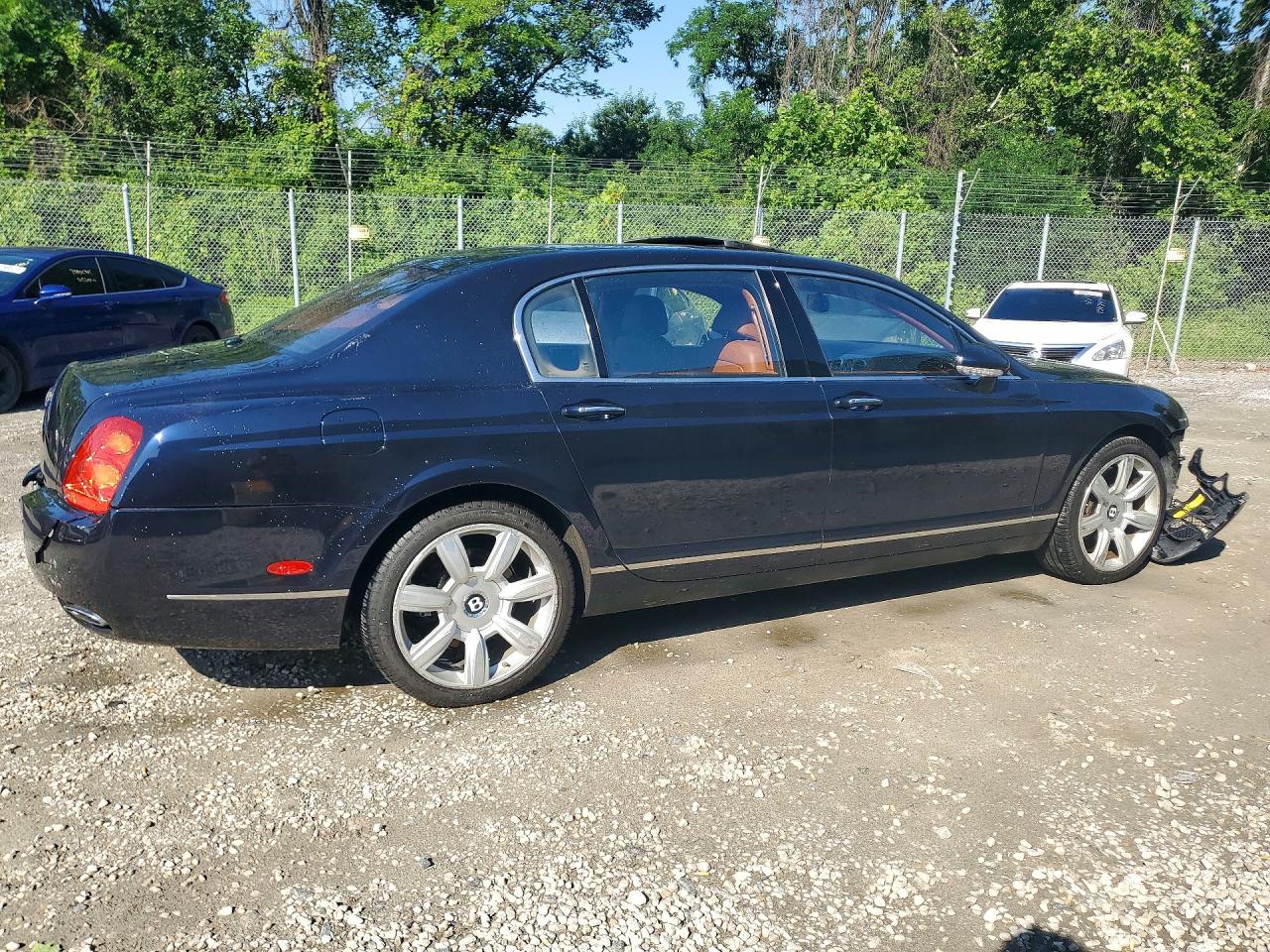 2006 Bentley Continental Flying Spur Blue vin: SCBBR53W46C032763