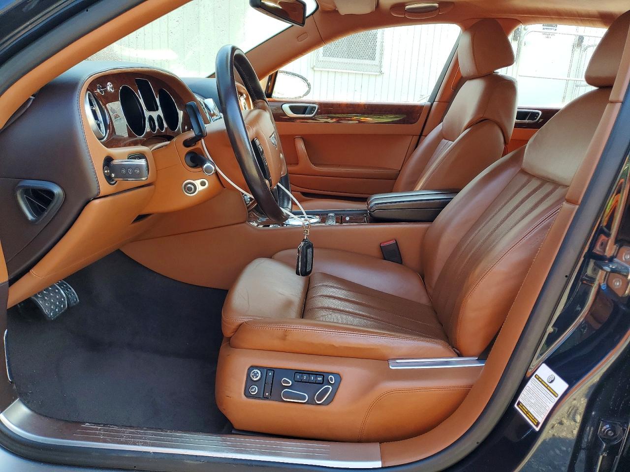 2006 Bentley Continental Flying Spur Blue vin: SCBBR53W46C032763