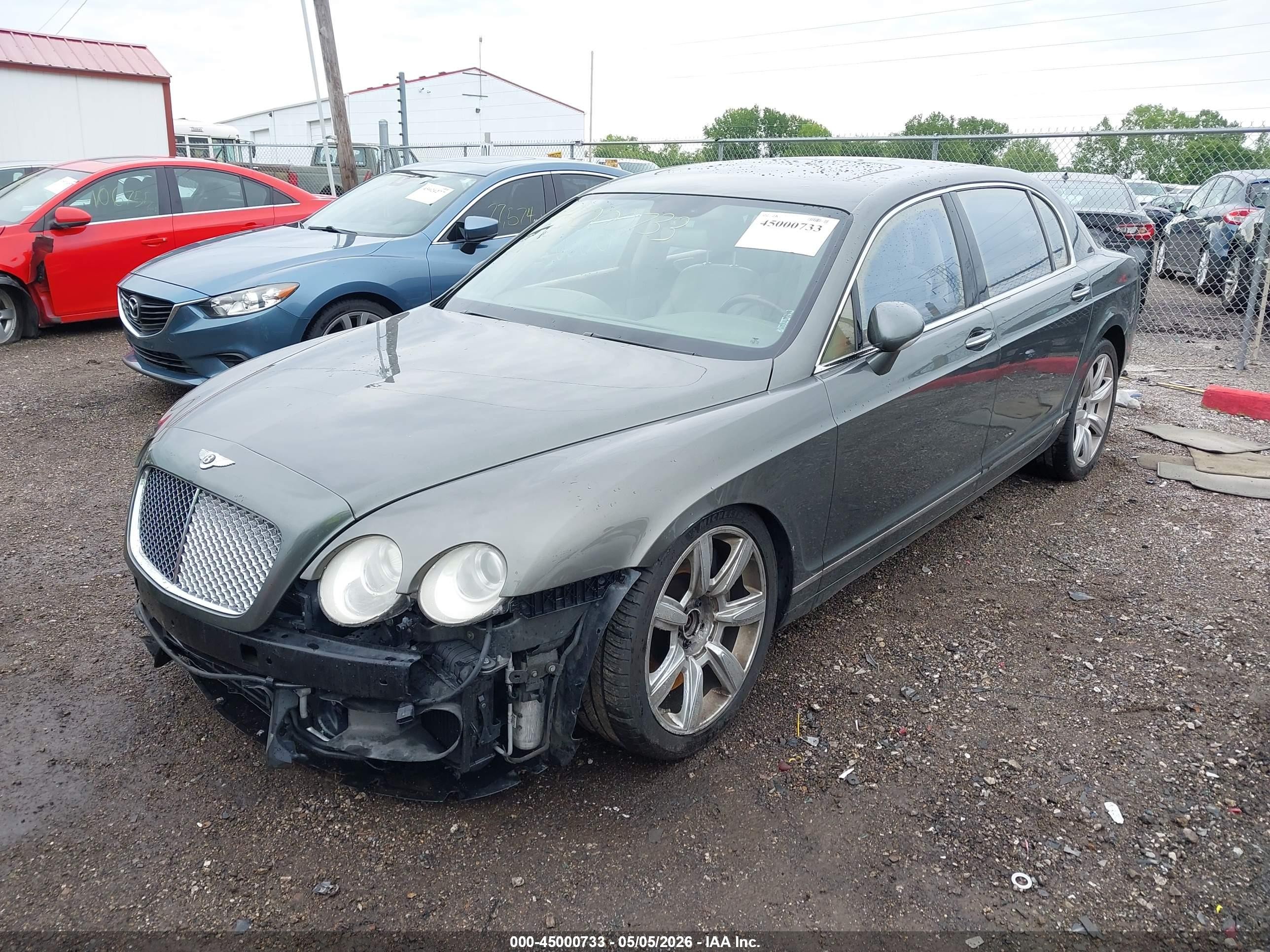 2006 Bentley Continental Flying Spur   Gray vin: SCBBR53W76C038928