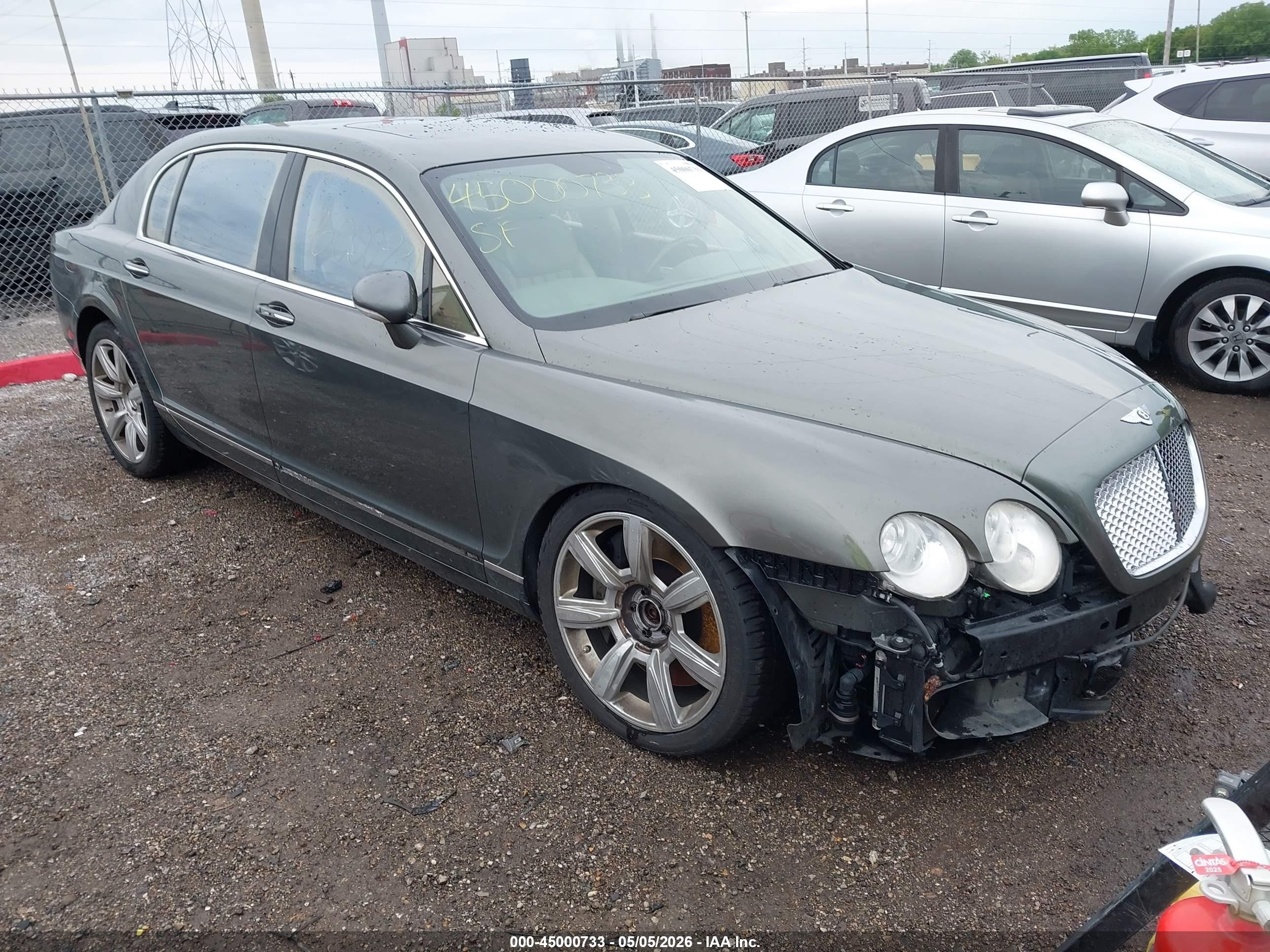 2006 Bentley Continental Flying Spur   Gray vin: SCBBR53W76C038928