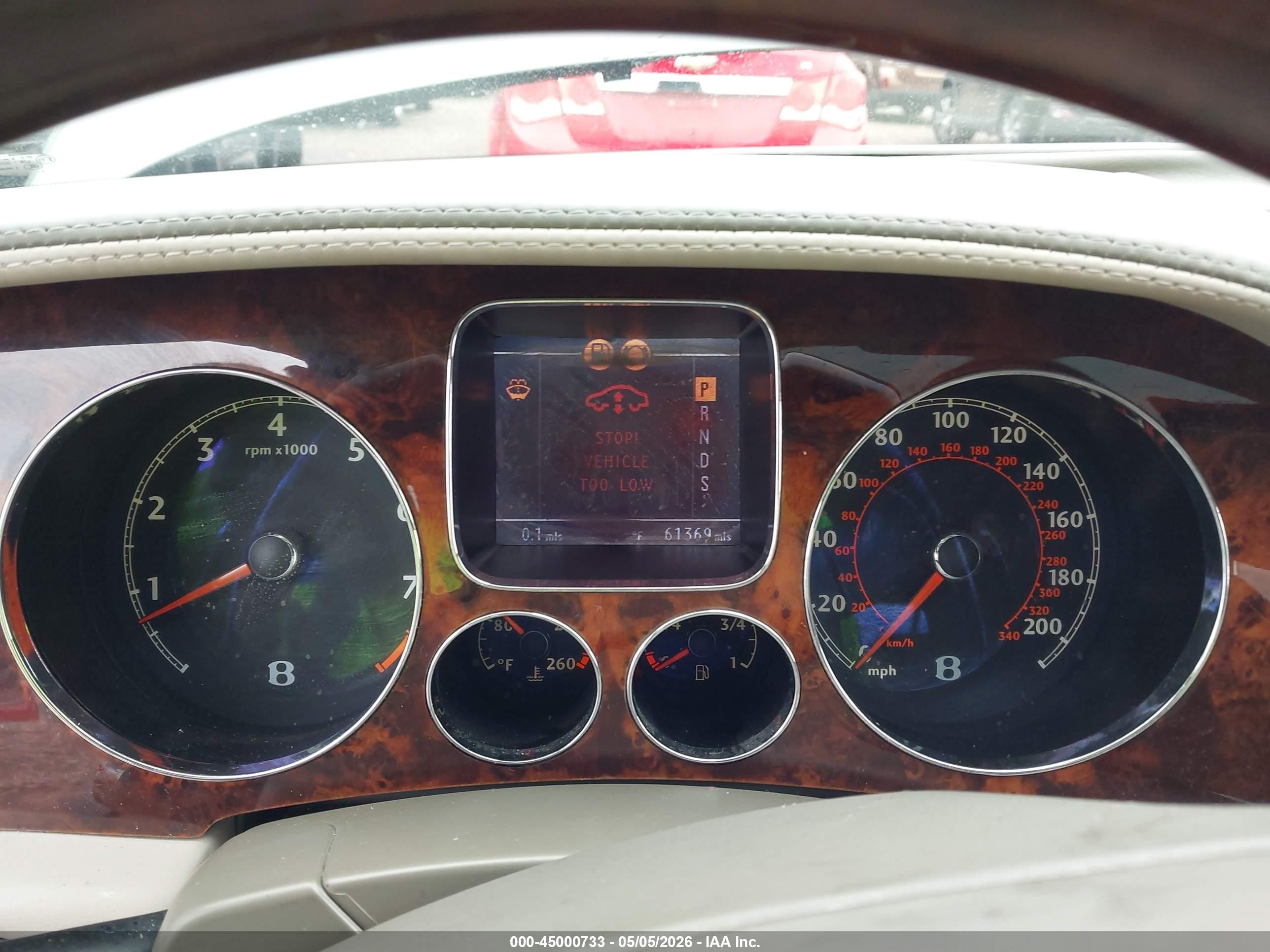 2006 Bentley Continental Flying Spur   Gray vin: SCBBR53W76C038928