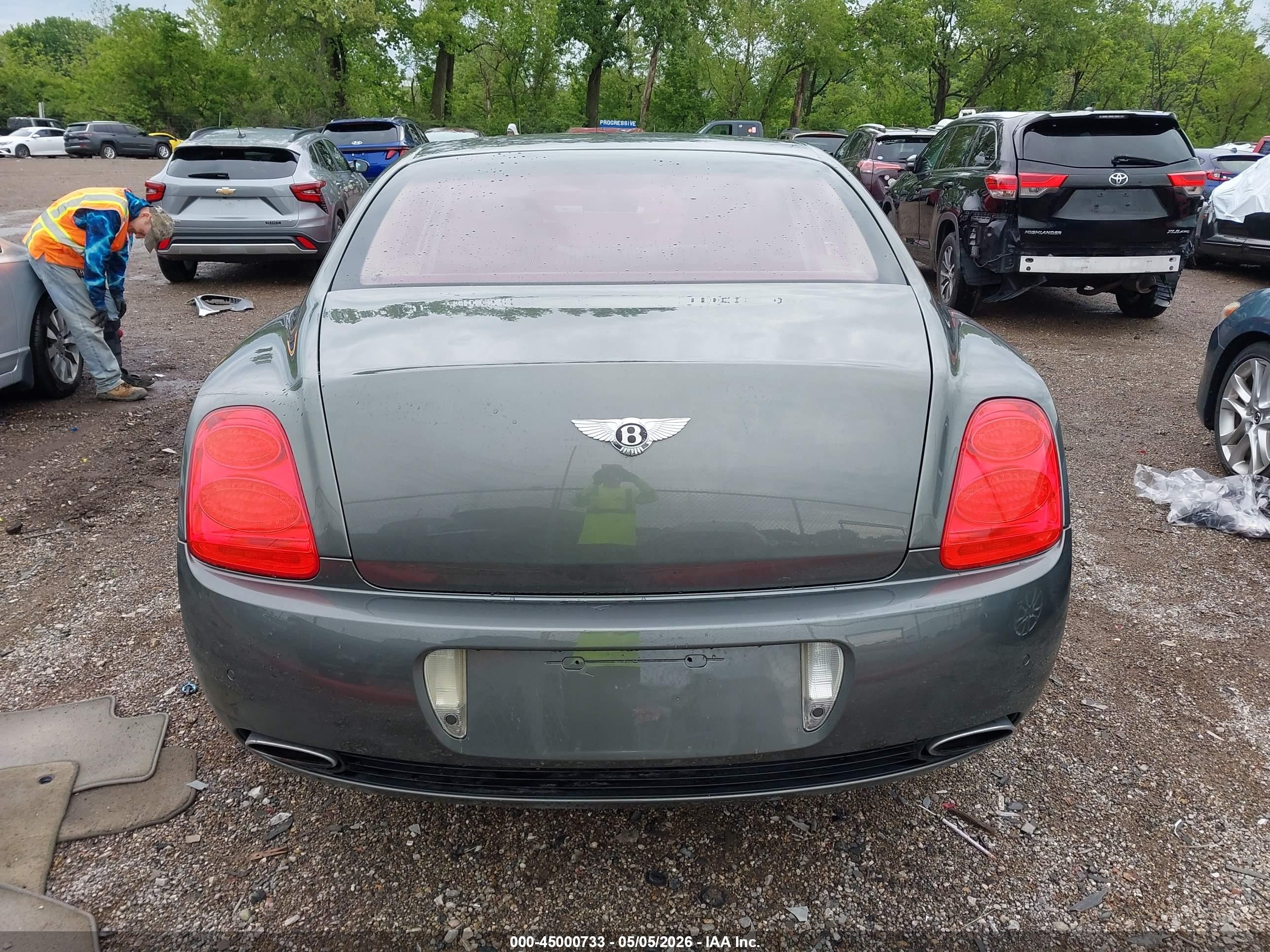 2006 Bentley Continental Flying Spur   Gray vin: SCBBR53W76C038928