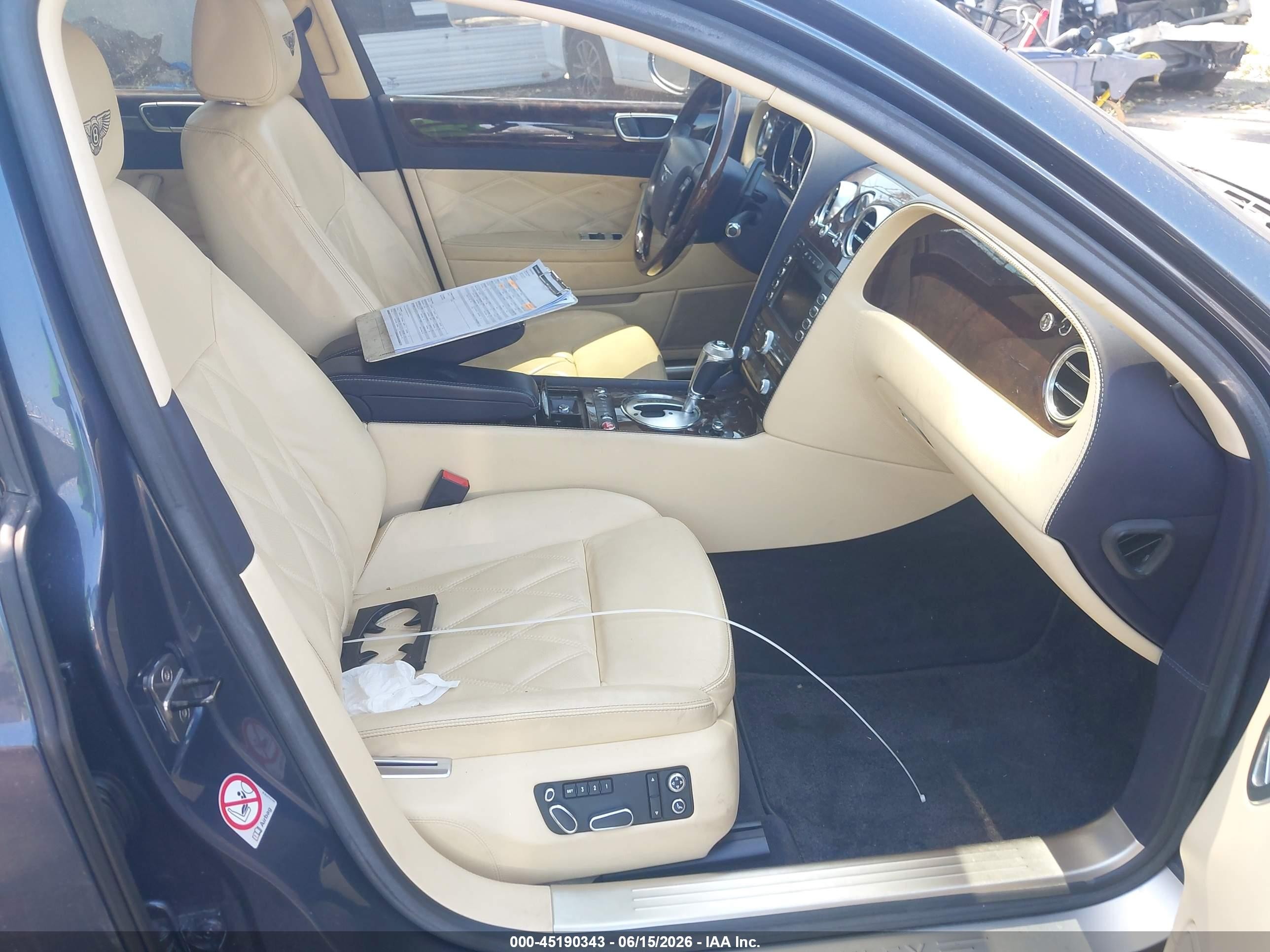 2007 Bentley Continental Flying Spur   Gray vin: SCBBR93W07C047785