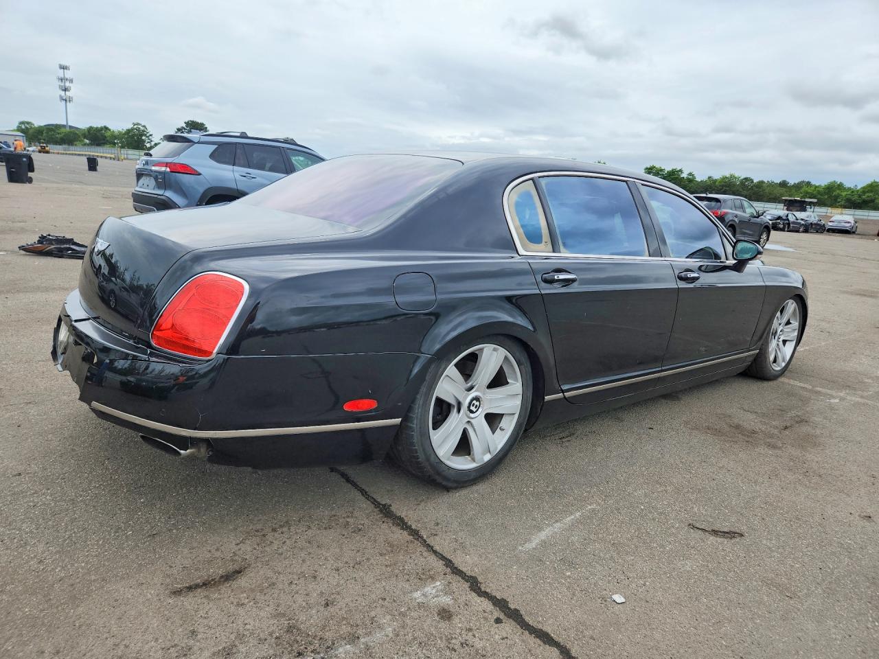 2009 Bentley Continental Flying Spur Черный vin: SCBBR93W19C061925