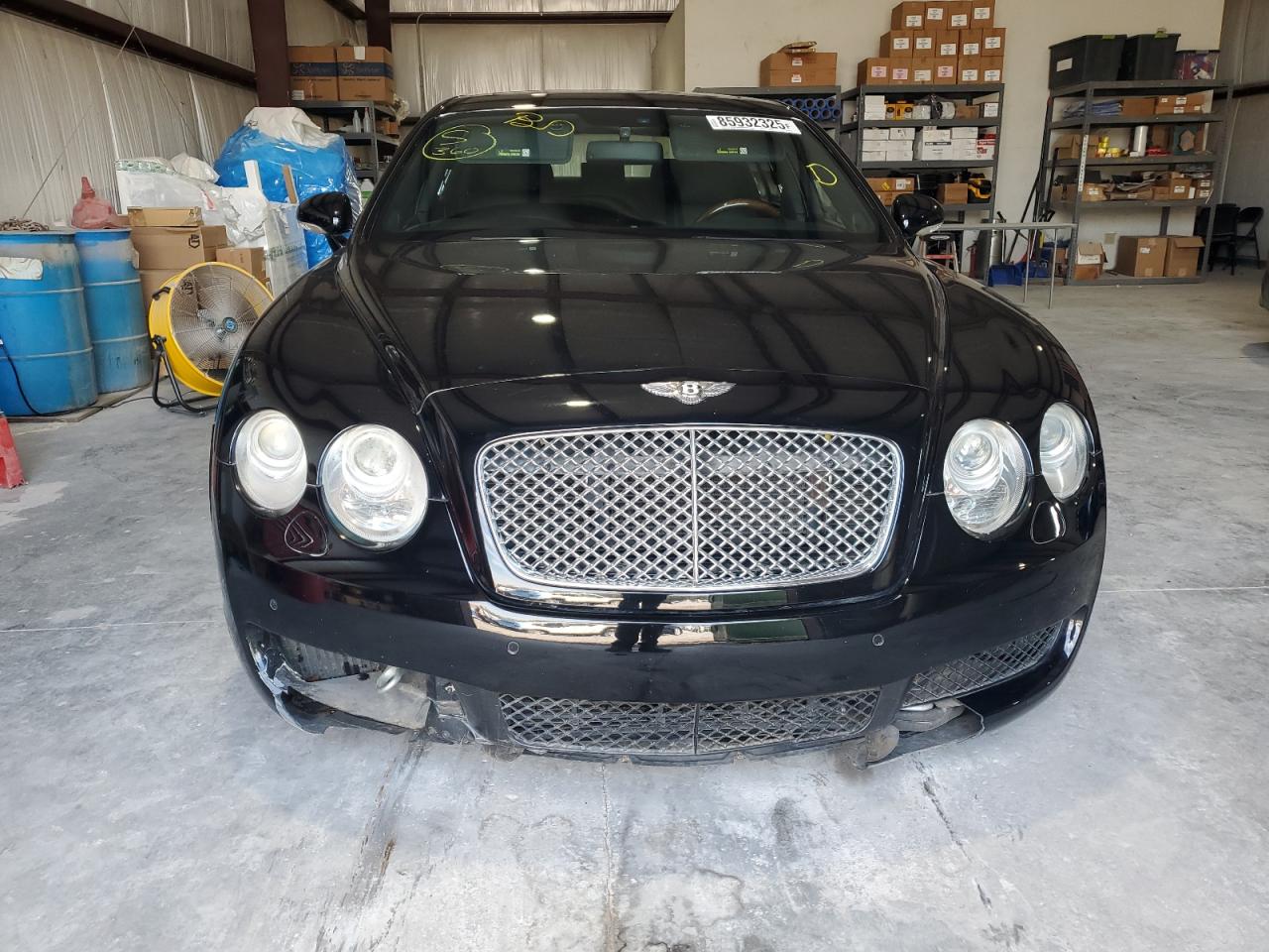 2007 Bentley Continental Flying Spur Black vin: SCBBR93W278044065