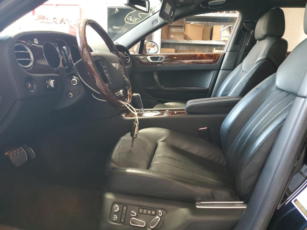 2007 Bentley Continental Flying Spur Black vin: SCBBR93W278044065