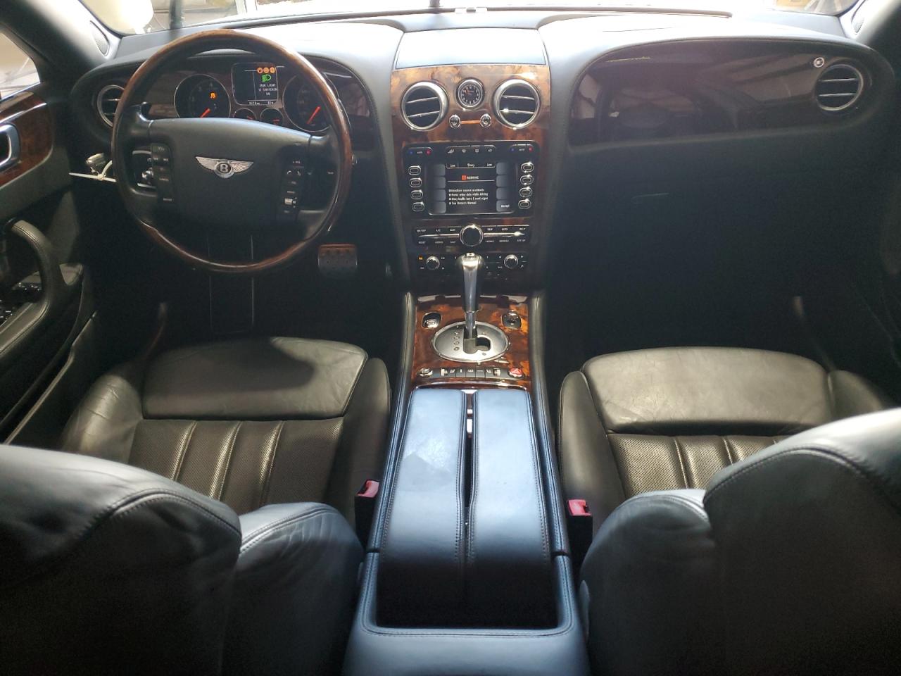 2007 Bentley Continental Flying Spur Black vin: SCBBR93W278044065