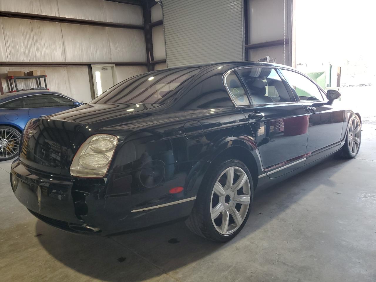 2007 Bentley Continental Flying Spur Black vin: SCBBR93W278044065
