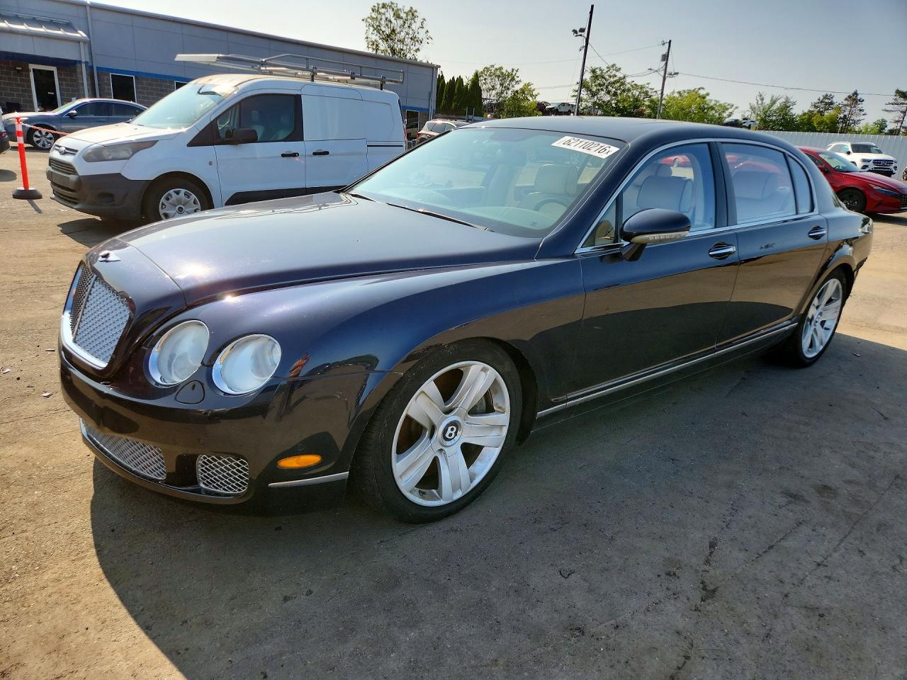 2009 Bentley Continental Flying Spur Blue vin: SCBBR93W59C060518