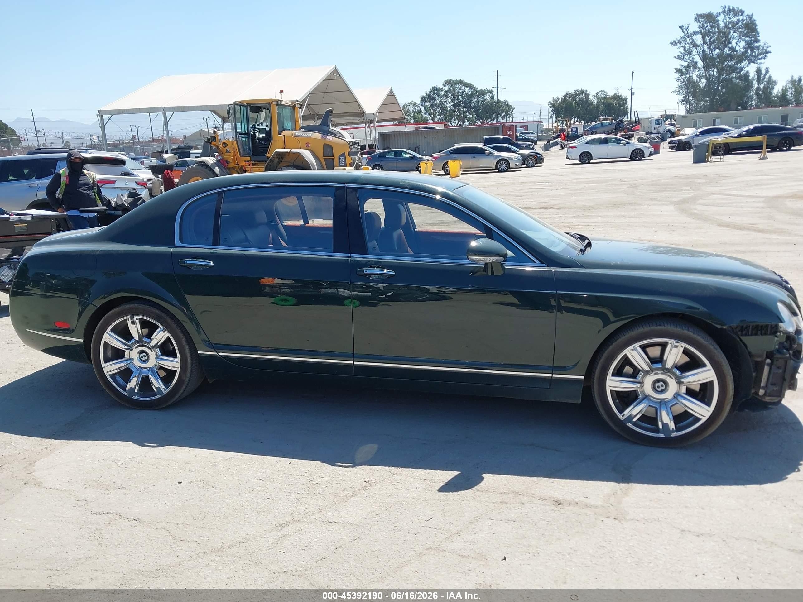 2007 Bentley Continental Flying Spur   Green vin: SCBBR93W87C041006