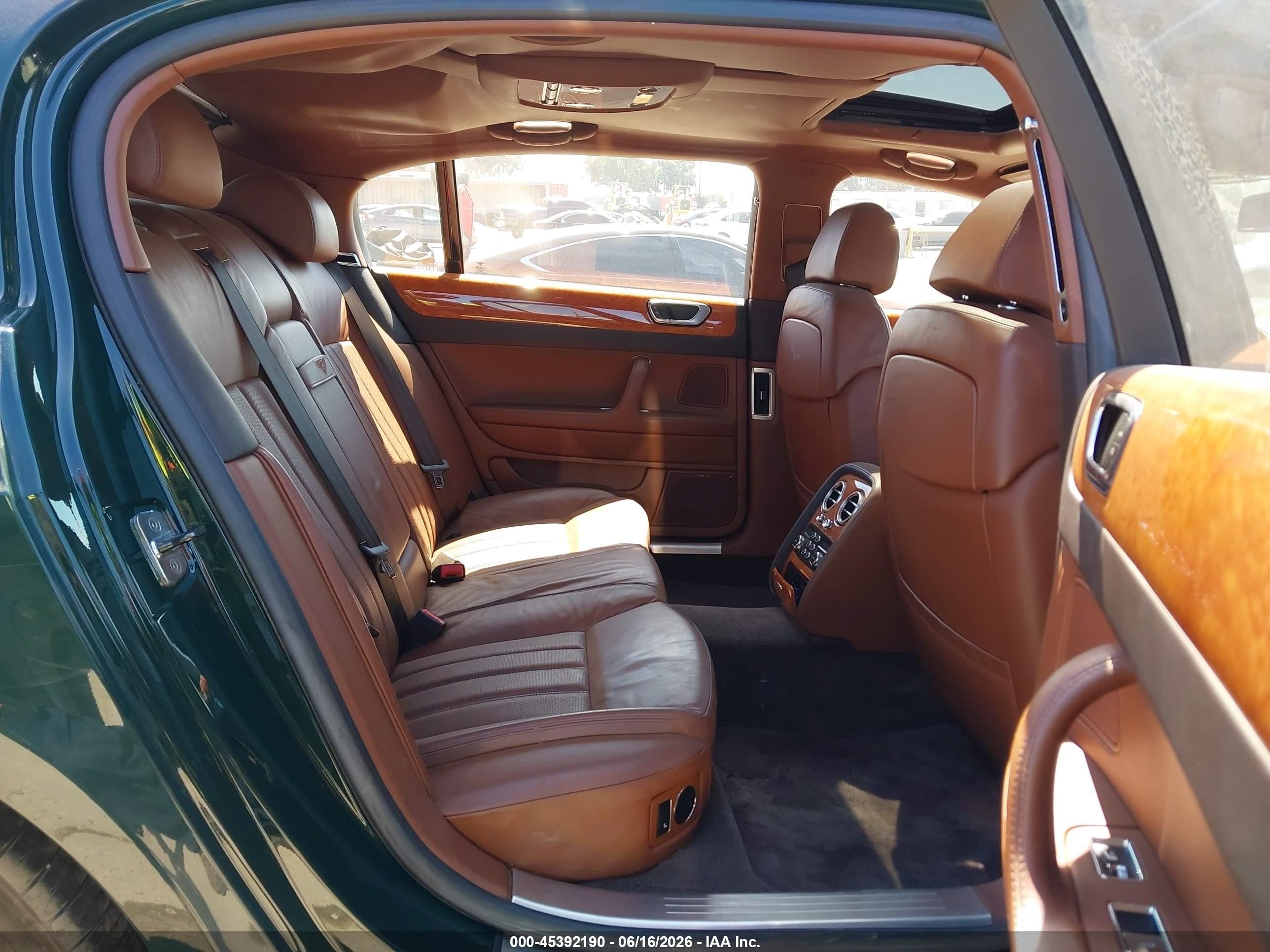2007 Bentley Continental Flying Spur   Green vin: SCBBR93W87C041006