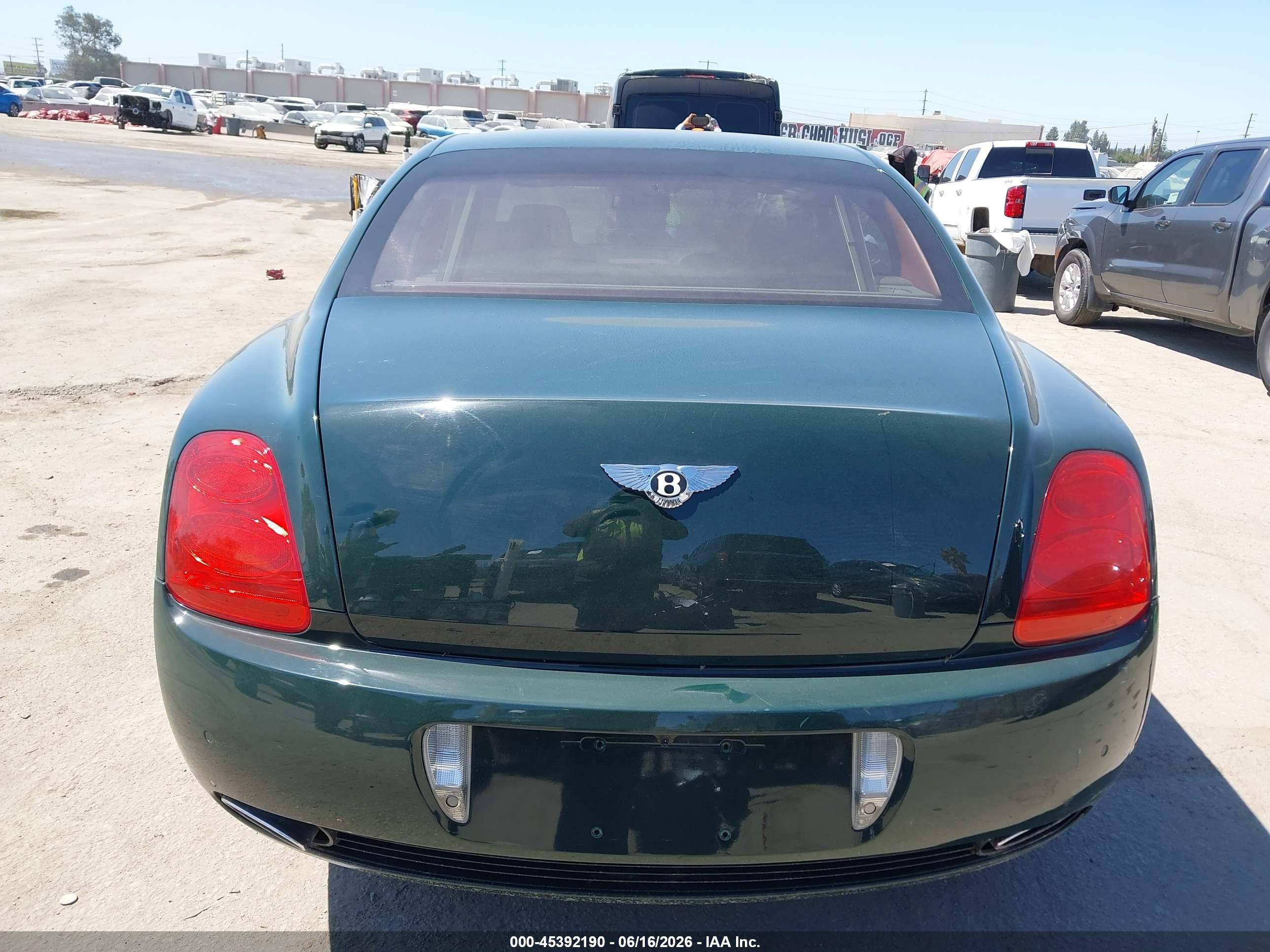 2007 Bentley Continental Flying Spur   Green vin: SCBBR93W87C041006