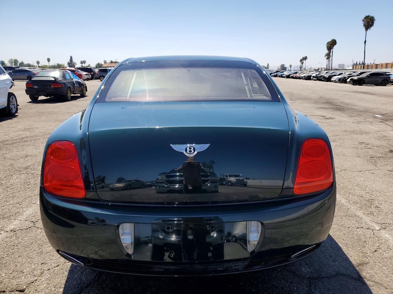 2007 Bentley Continental Flying Spur Зеленый vin: SCBBR93W87C041006