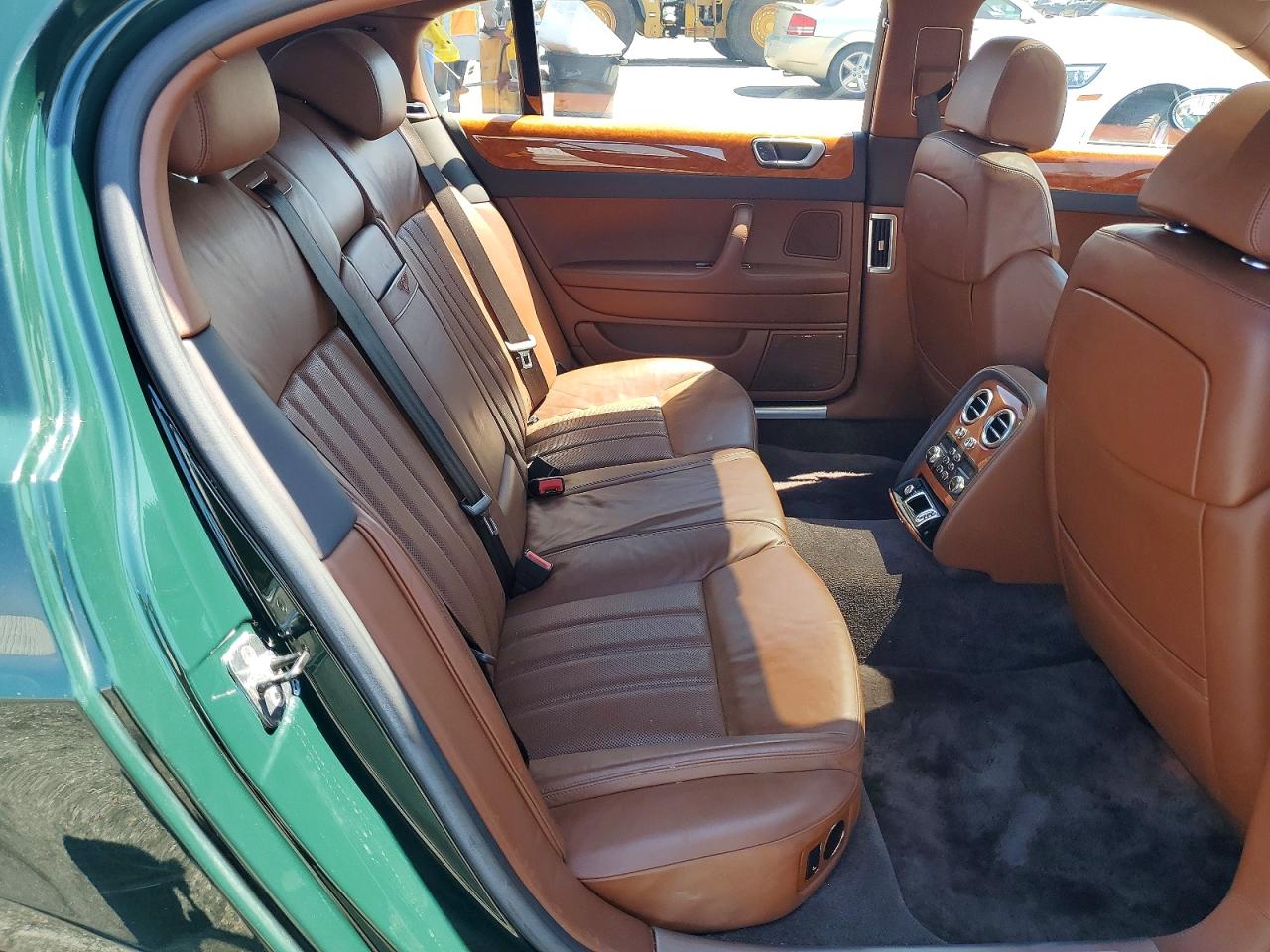 2007 Bentley Continental Flying Spur Зеленый vin: SCBBR93W87C041006
