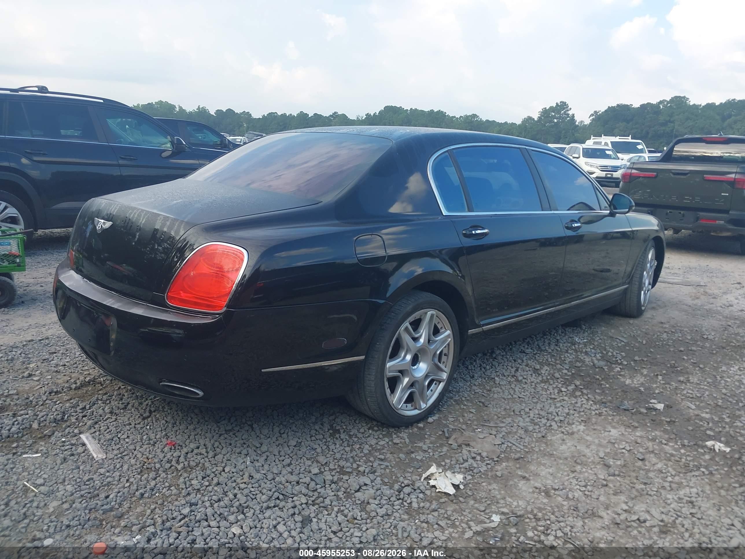 2010 Bentley Continental Flying Spur   Черный vin: SCBBR9ZAXAC063088
