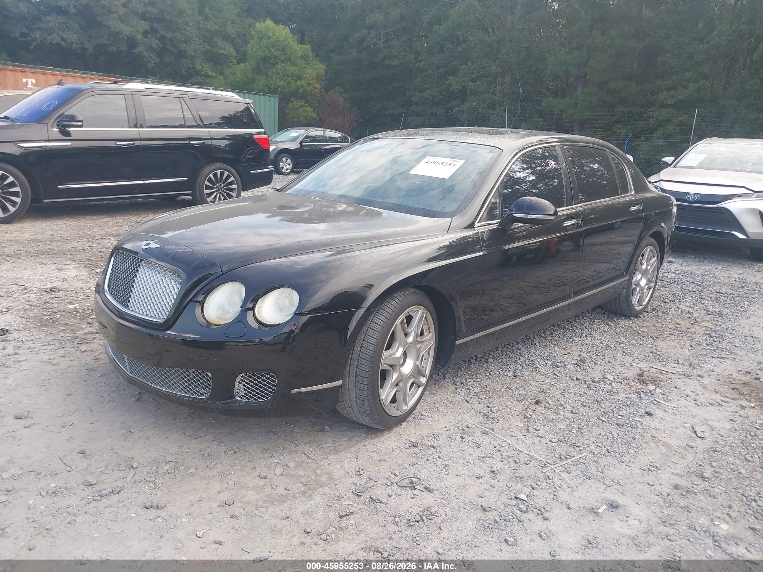 2010 Bentley Continental Flying Spur   Черный vin: SCBBR9ZAXAC063088
